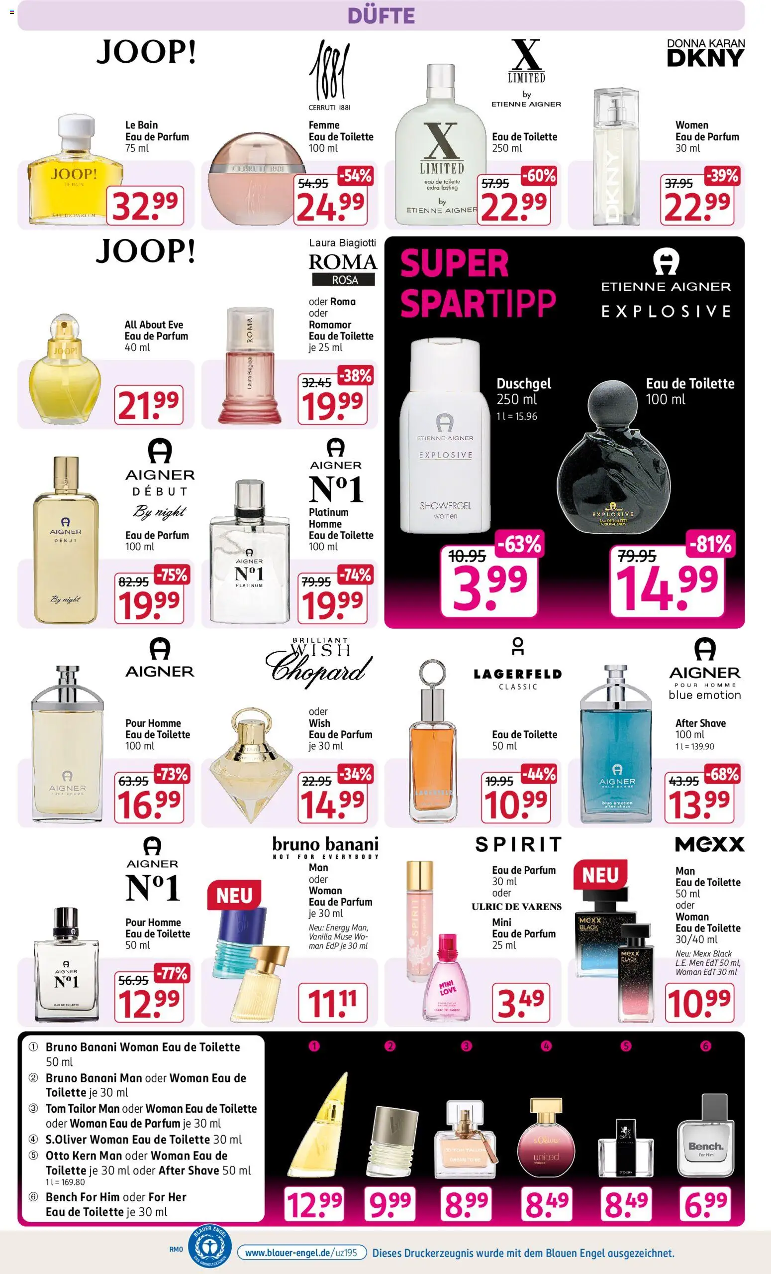 Rossmann - Black Friday – gültig ab 24.11.2025 | Seite: 6 | Produkte: Parfüm, Eau de Toilette, Duschgel, Shower Gel