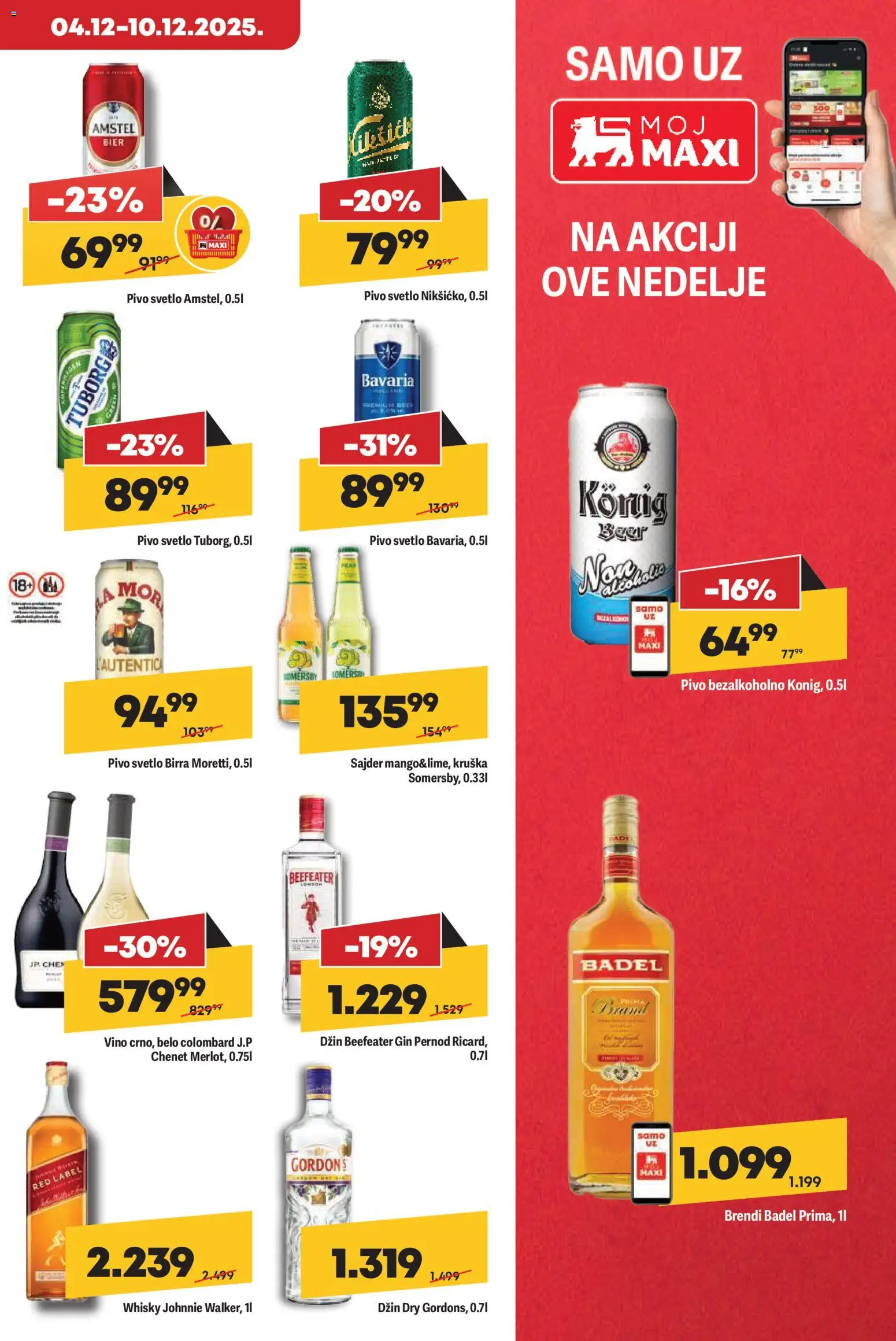 Maxi katalog - važi od 04.12.2025 | Strana: 21 | Proizvode: Somersby, Gin, Vino, Pivo