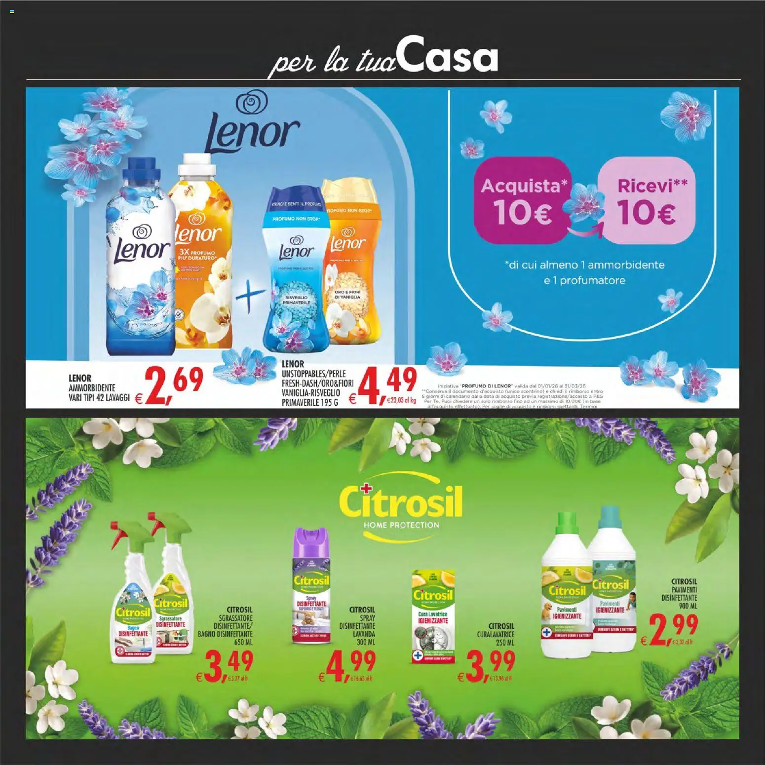 Volantino Decò del 17.03.2026 | Pagina: 28 | Prodotti: Sgrassatore, Data, Lavanda, Profumo