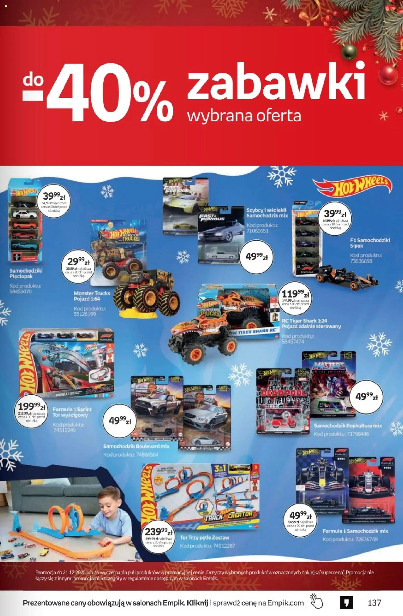 Empik promocje - Tom kultury Zabawki od 10.12.2025 | Strona: 13