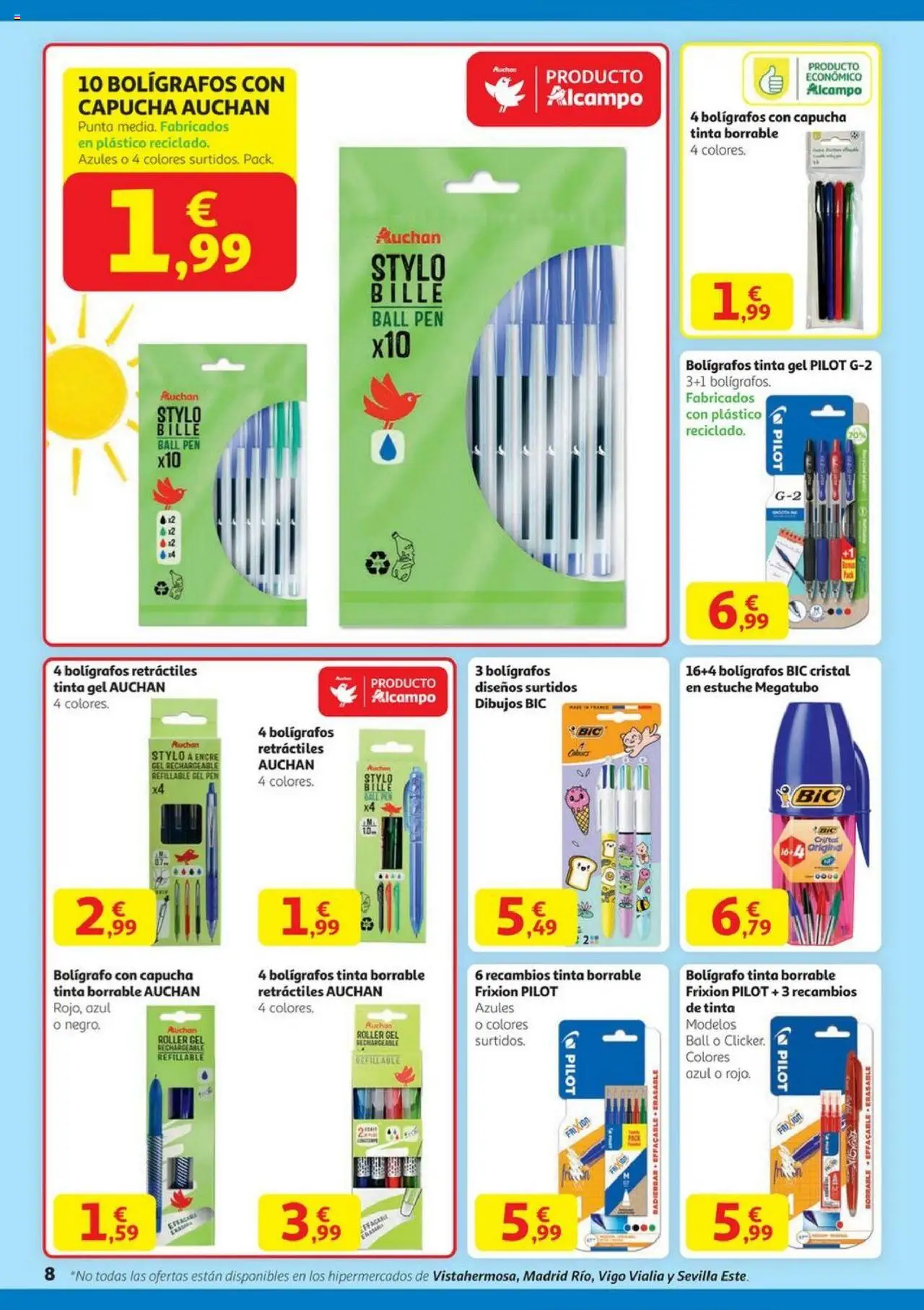 Alcampo - HG Madrid Unificado  │ válido desde el 14.08.2025 | Página: 8
