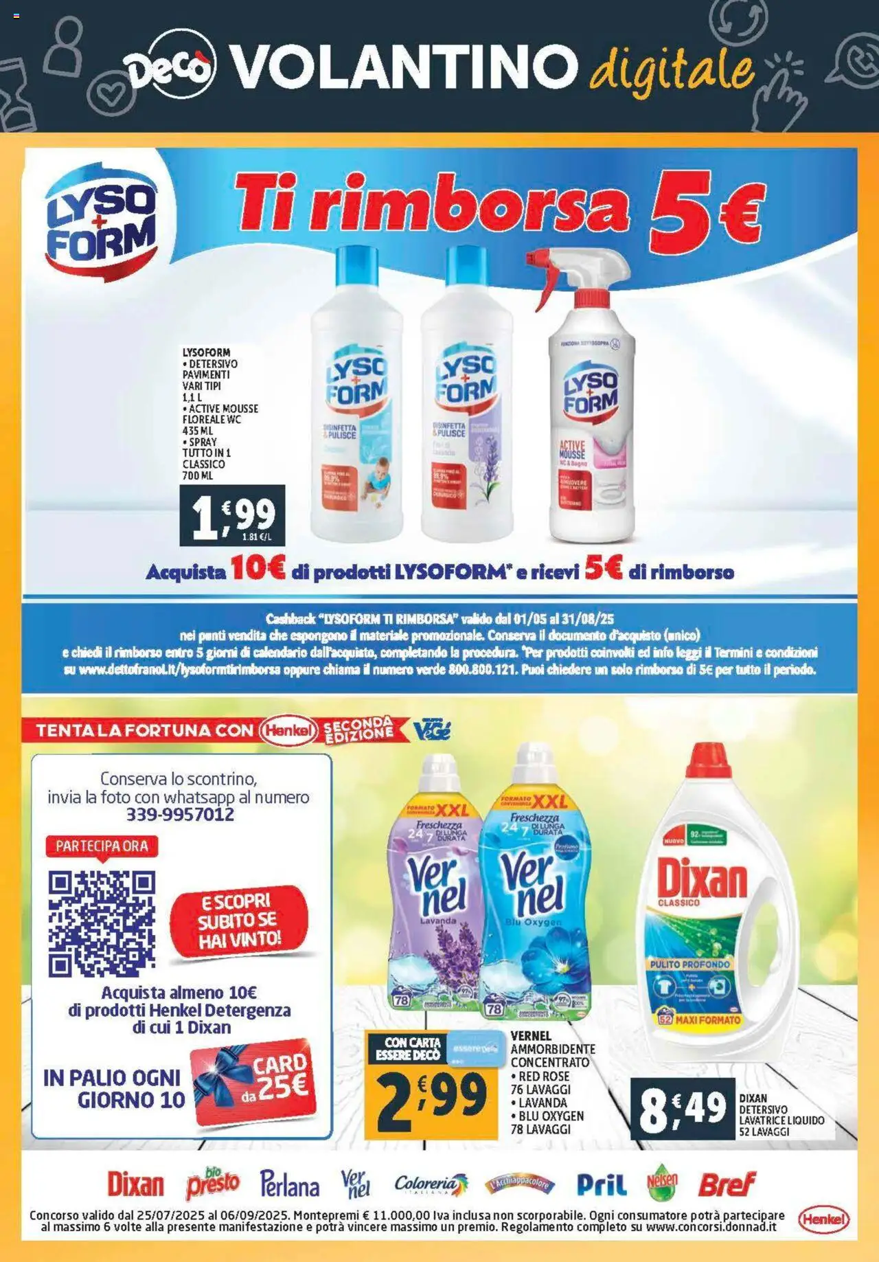 Volantino Decò del 08.08.2025 | Pagina: 29 | Prodotti: Ammorbidente, Lavatrice, Lavanda, Bagno