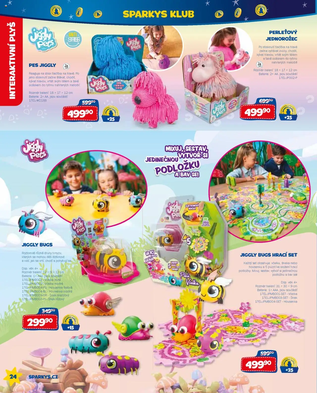 Sparkys katalog léto 2025 od 01.01.2025 | Strana: 24 | Produkty: Baterie, Pes