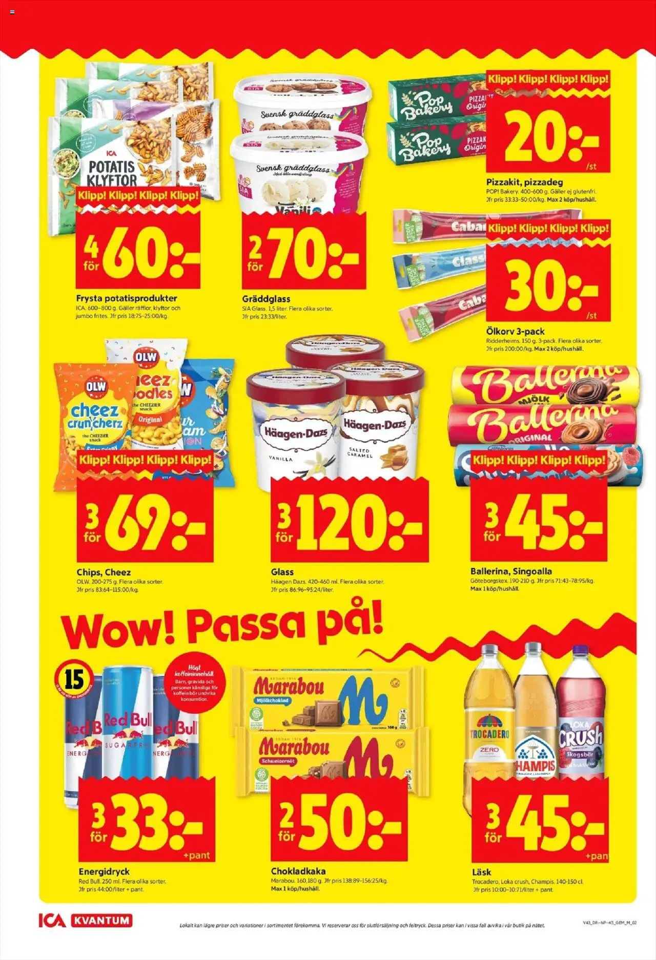 ICA Kvantum reklamblad aktuell från 20.10.2025 | Sida: 2