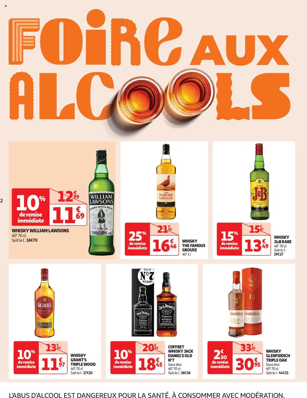  | Page: 2 | Produits: Étui, Alcools, Thé, Whisky Grant's