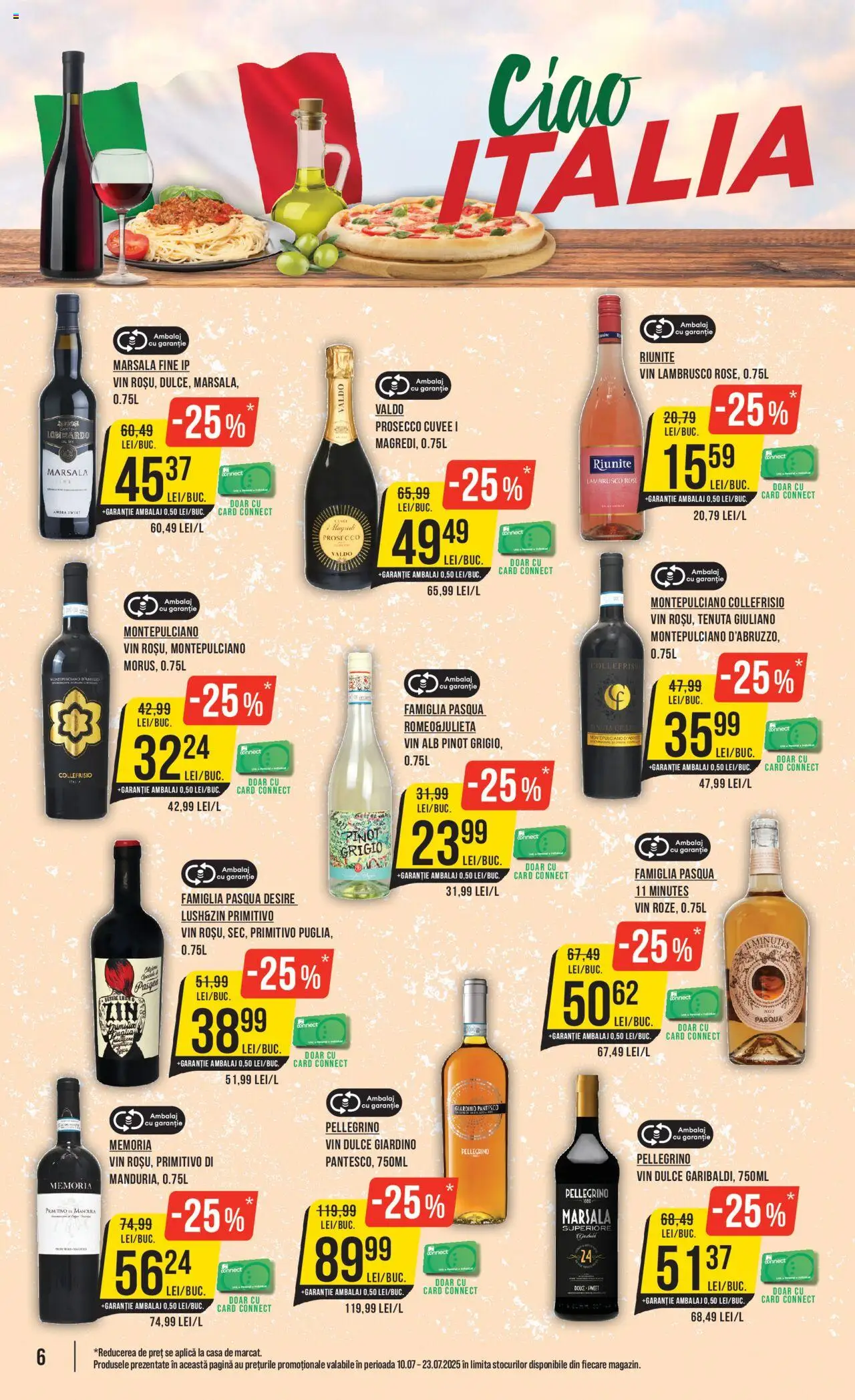 Catalog Mega Image – valabil de la 17.07.2025 | Pagină: 6 | Produse: Prosecco, Vin
