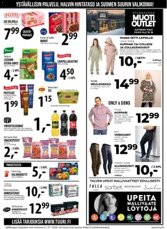 Tuuri-mainoslehti voimassa 21.01.2026 alkaen | Sivu: 6 | Tuotteet: Virvoitusjuomat, Alushousut, Ananas, Murot