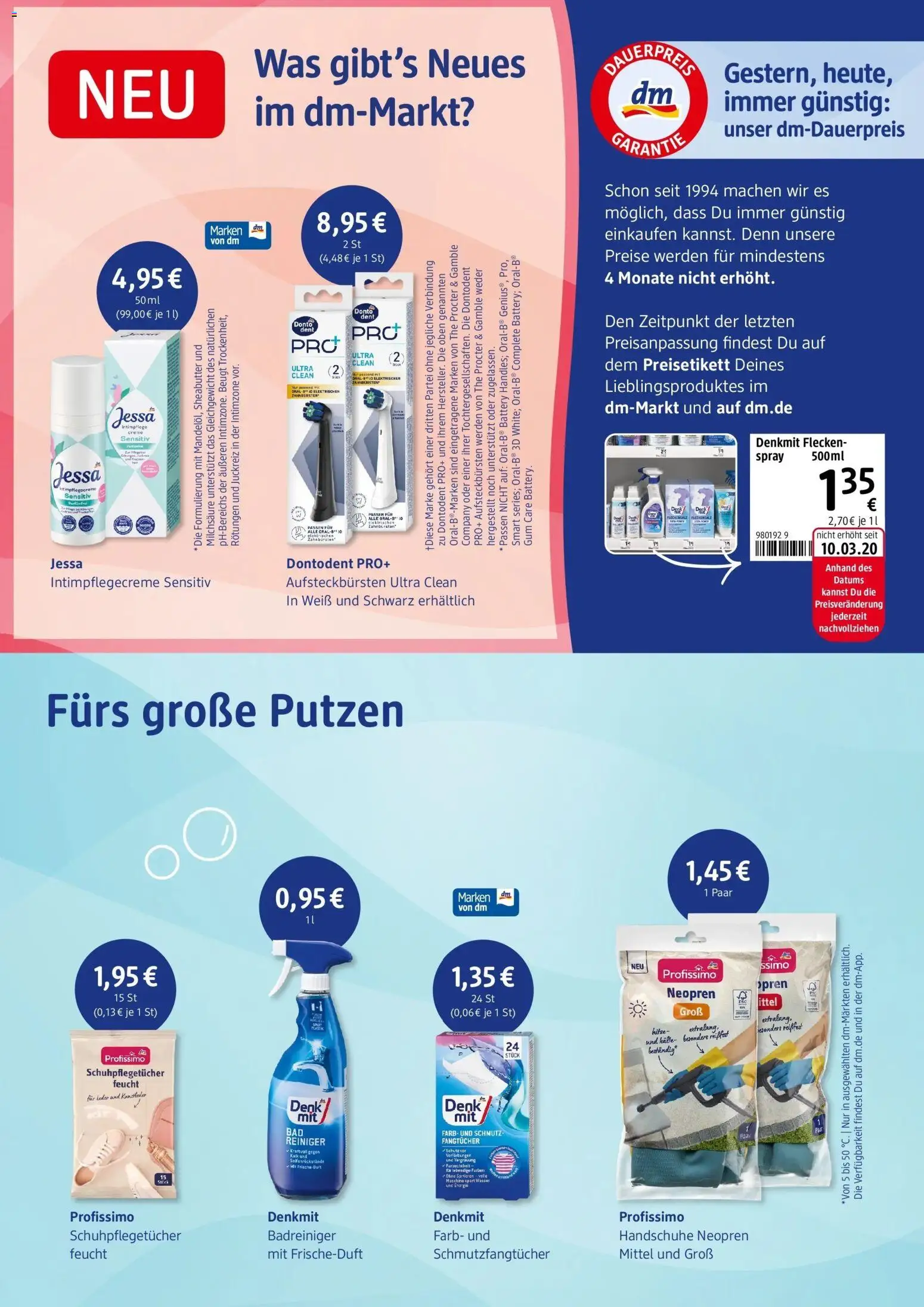 dm drogerie prospekt Gomaringen – gültig ab 10.02.2026 | Seite: 3 | Produkte: Creme, Handschuhe