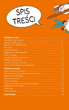 Pogląd oferty "Aldi Gazetka - Przepisy na pyszne śniadanie" - ważna od 05.08.2024 | Strona: 2 | Produkty: Owsianka, Granola, Parówki, Cukinia