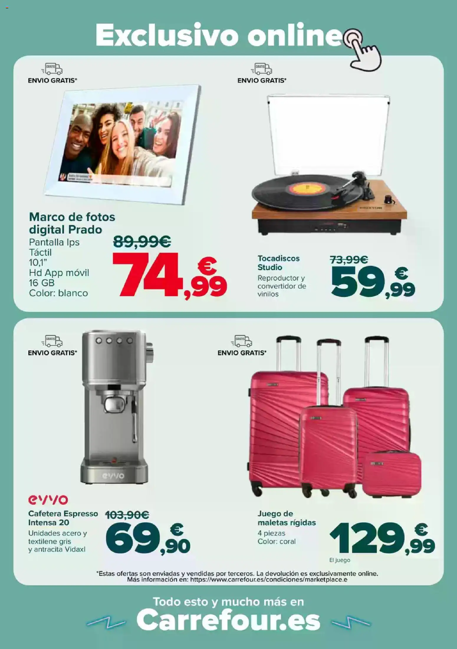 Carrefour Dia de la Madre │ válido desde el 23.04.2026 | Página: 59 | Productos: Marco, Cafetera