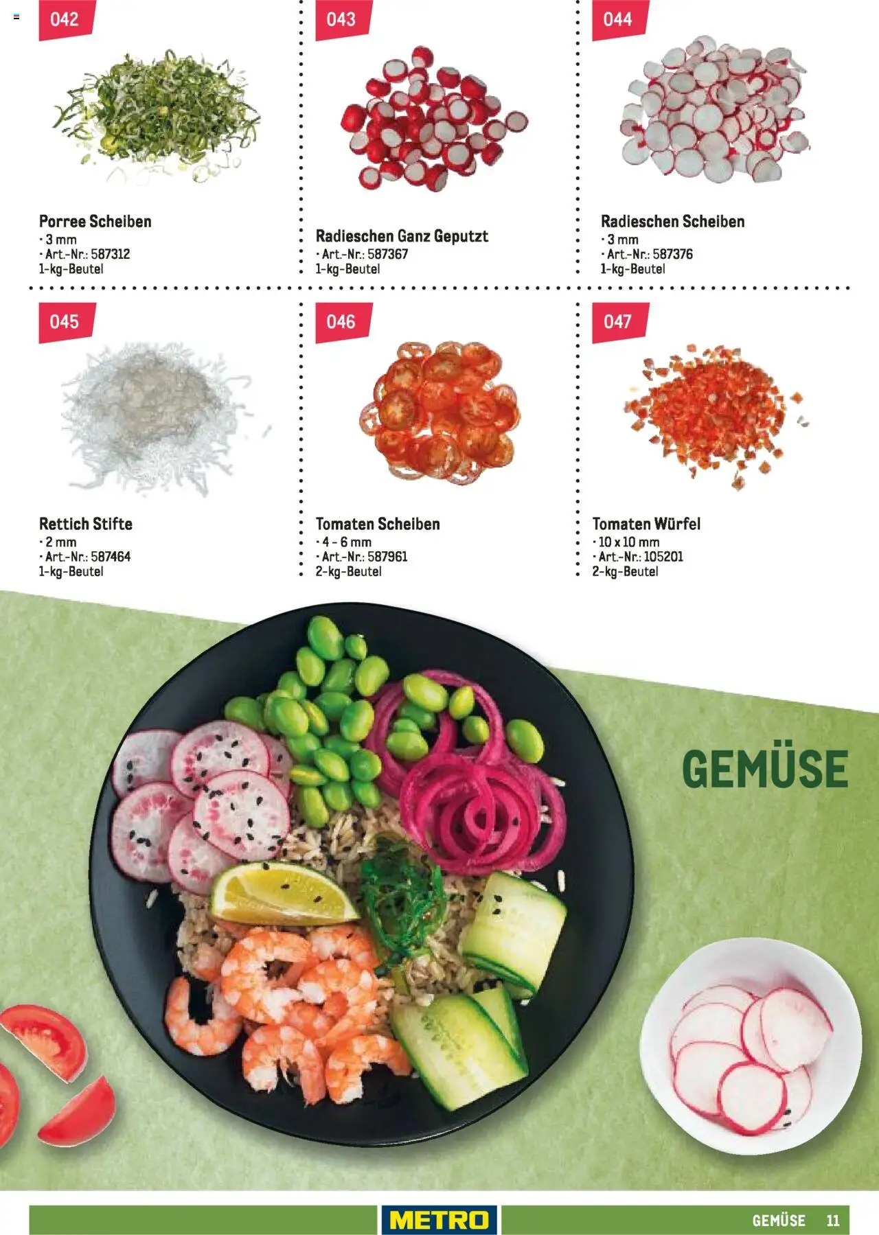 Metro Schnittwaren Spezial - gültig ab dem 04.02.2025 | Seite: 11 | Produkte: Tomaten, Gemüse