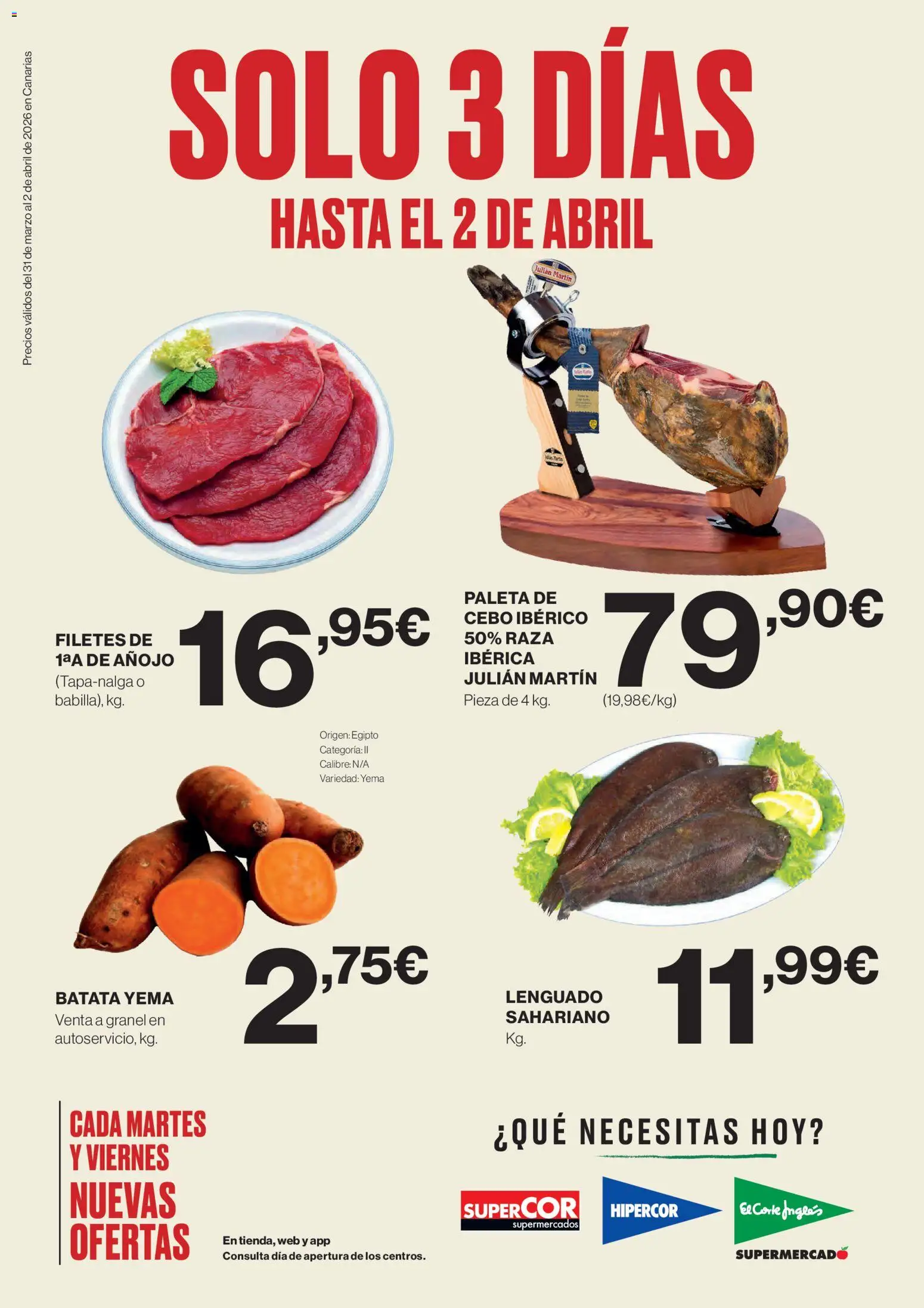 Supercor Canarias │ válido desde el 31.03.2026 | Página: 1