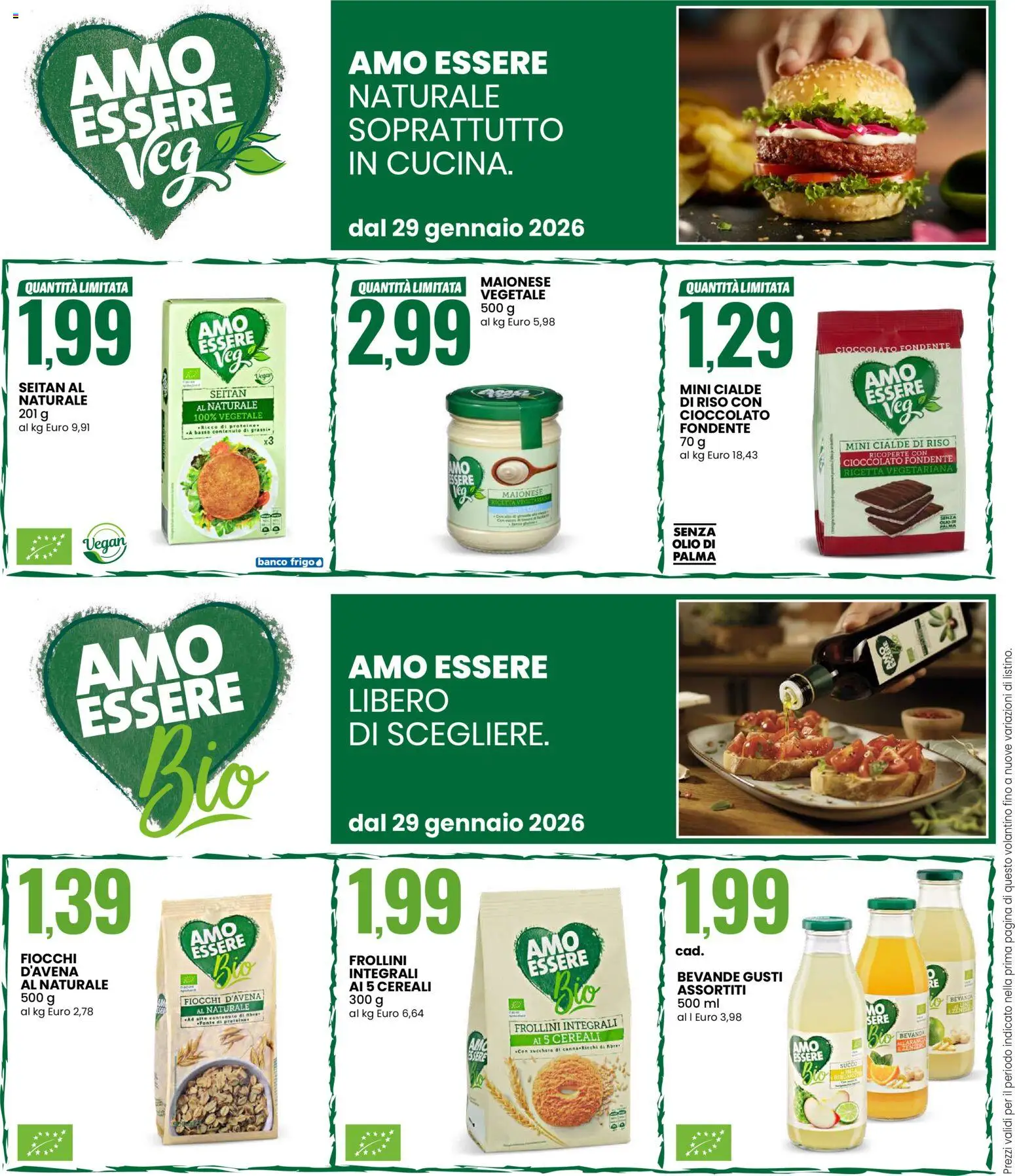 Volantino Eurospin del 29.01.2026 | Pagina: 8 | Prodotti: Riso, Cereali, Fiocchi, Zucchero