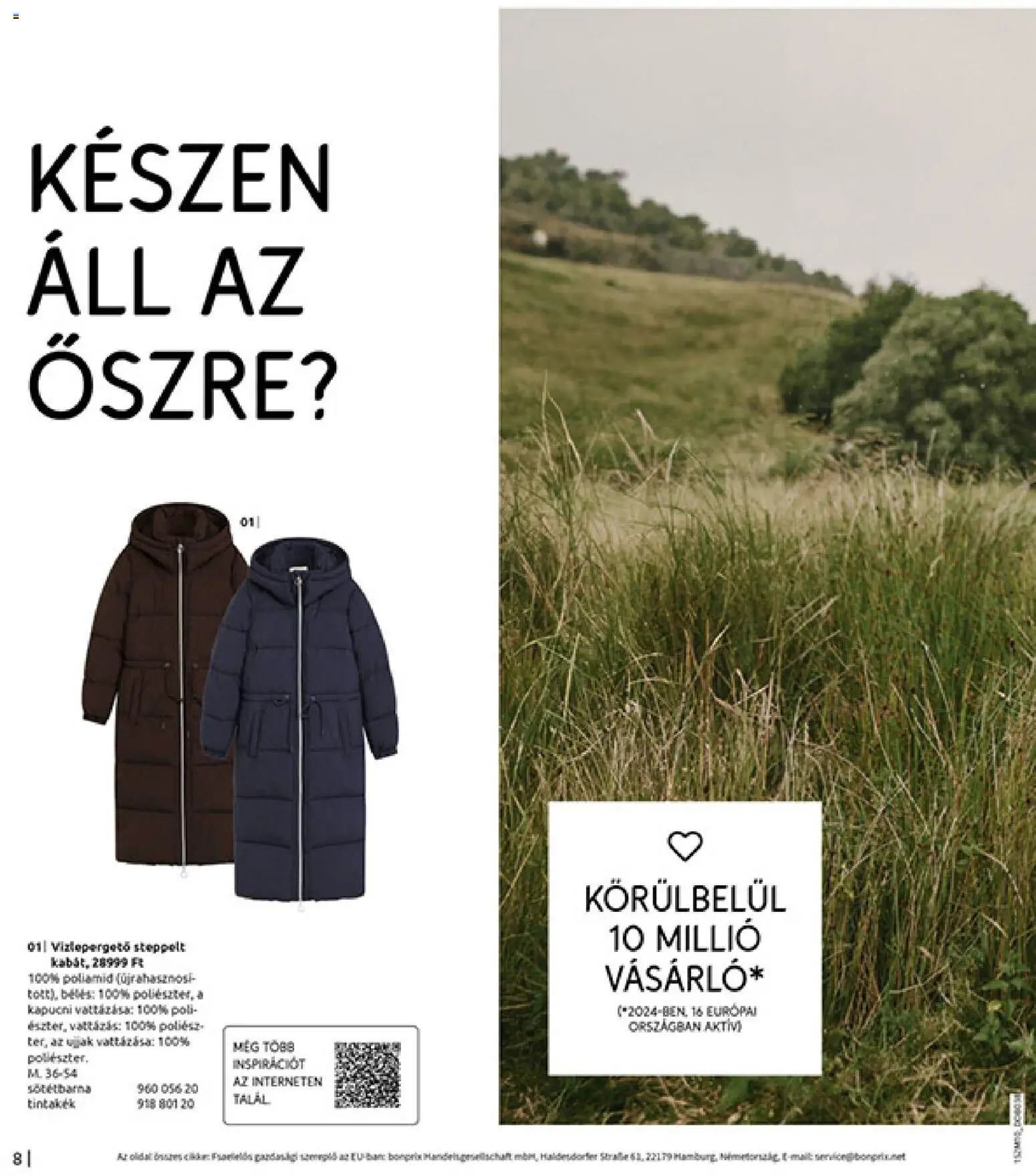 Bonprix akciós ujság - amely érvényes a következő dátumtól: 24.11.2025 | Oldal: 10