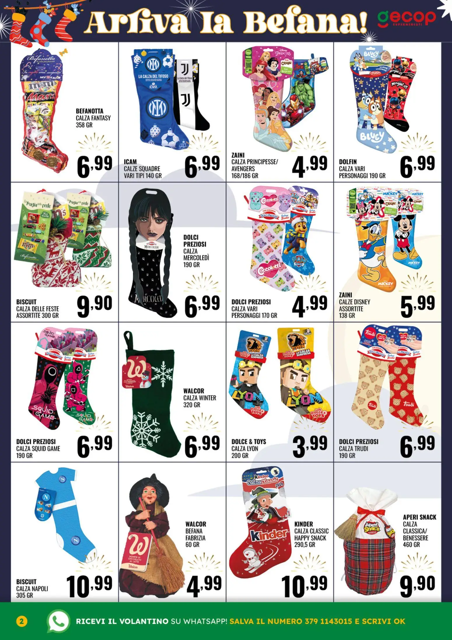 Volantino GECOP del 27.12.2025 | Pagina: 2 | Prodotti: Latte, Polo