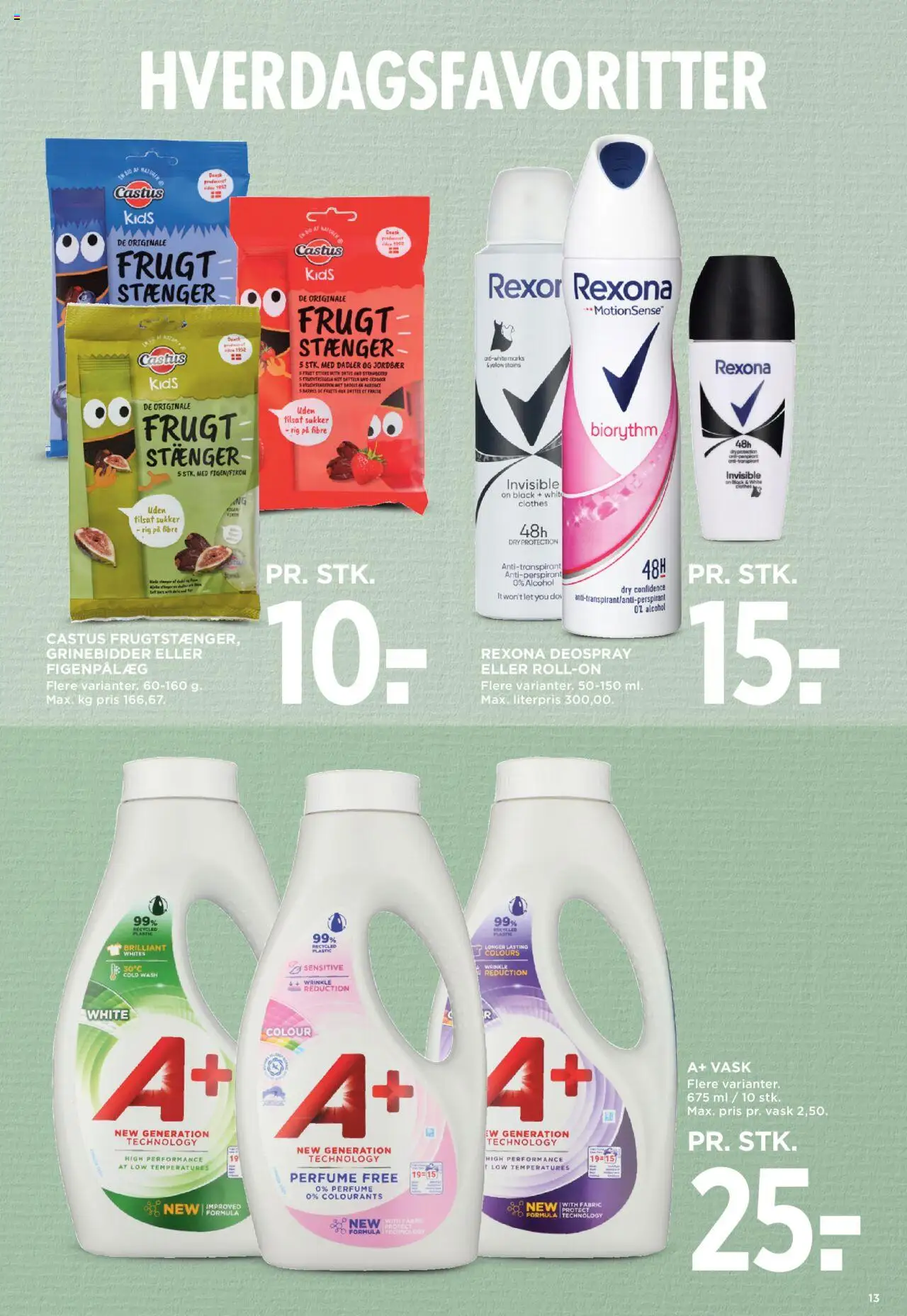 Meny Tilbudsavis gyldig fra 08.08.2025 | Side: 15 | Produkter: Antiperspirant, Jordbær, Figenpålæg, Dadler