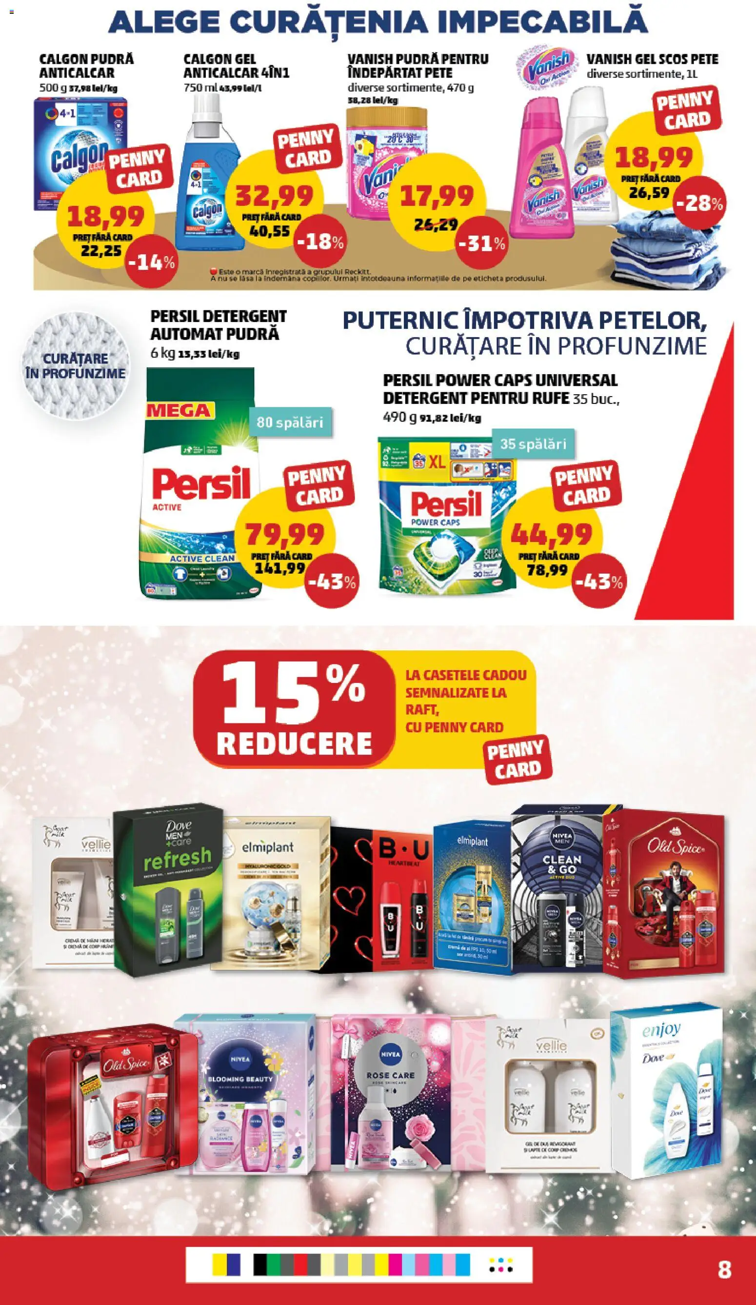 Noul catalog PENNY – valabil de la 19.11.2025 | Pagină: 8 | Produse: Pomelo, Lapte de corp, Cremă de corp, Detergent