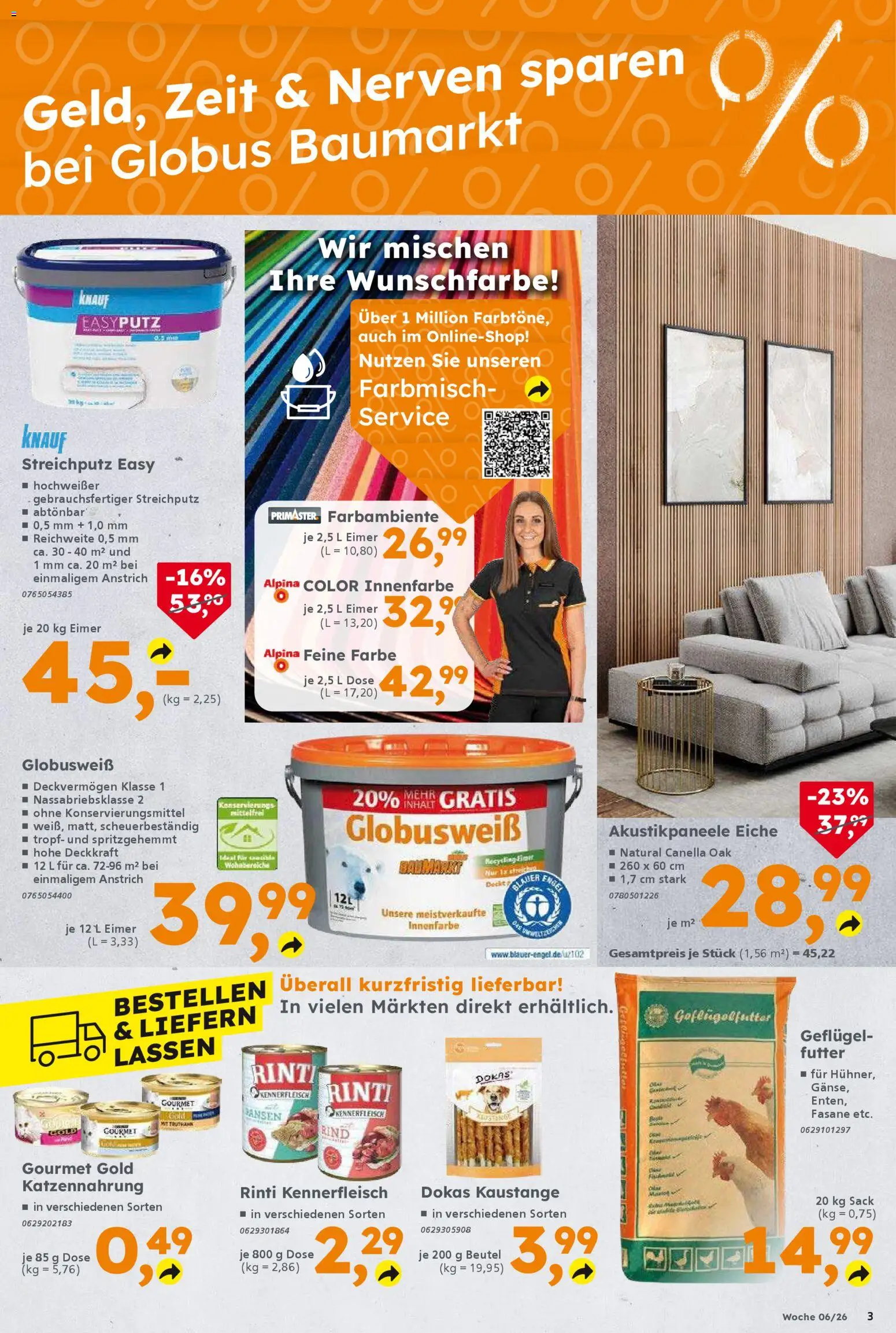 Globus Baumarkt Prospekt 	 – gültig ab 02.02.2026 | Seite: 3