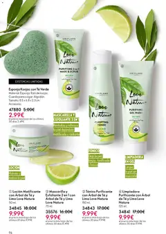 Vista previa Oriflame - Catálogo Campaña 4 válido desde el 11.03.2026 | Página: 96 | Productos: Esponja, Lima, Γαύρος, Toner