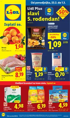 Katalog Lidl - Pregled kataloga iz trgovine Lidl, vrijedi od 19.02.2026
