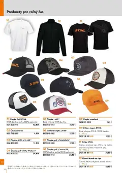 Tričko s logom STIHL, Biele s logom STIHL, 100% bavlna. │ platný od 01.04.2025 | Strana: 172 | Produkty: Tričko, Bunda, Čiapka