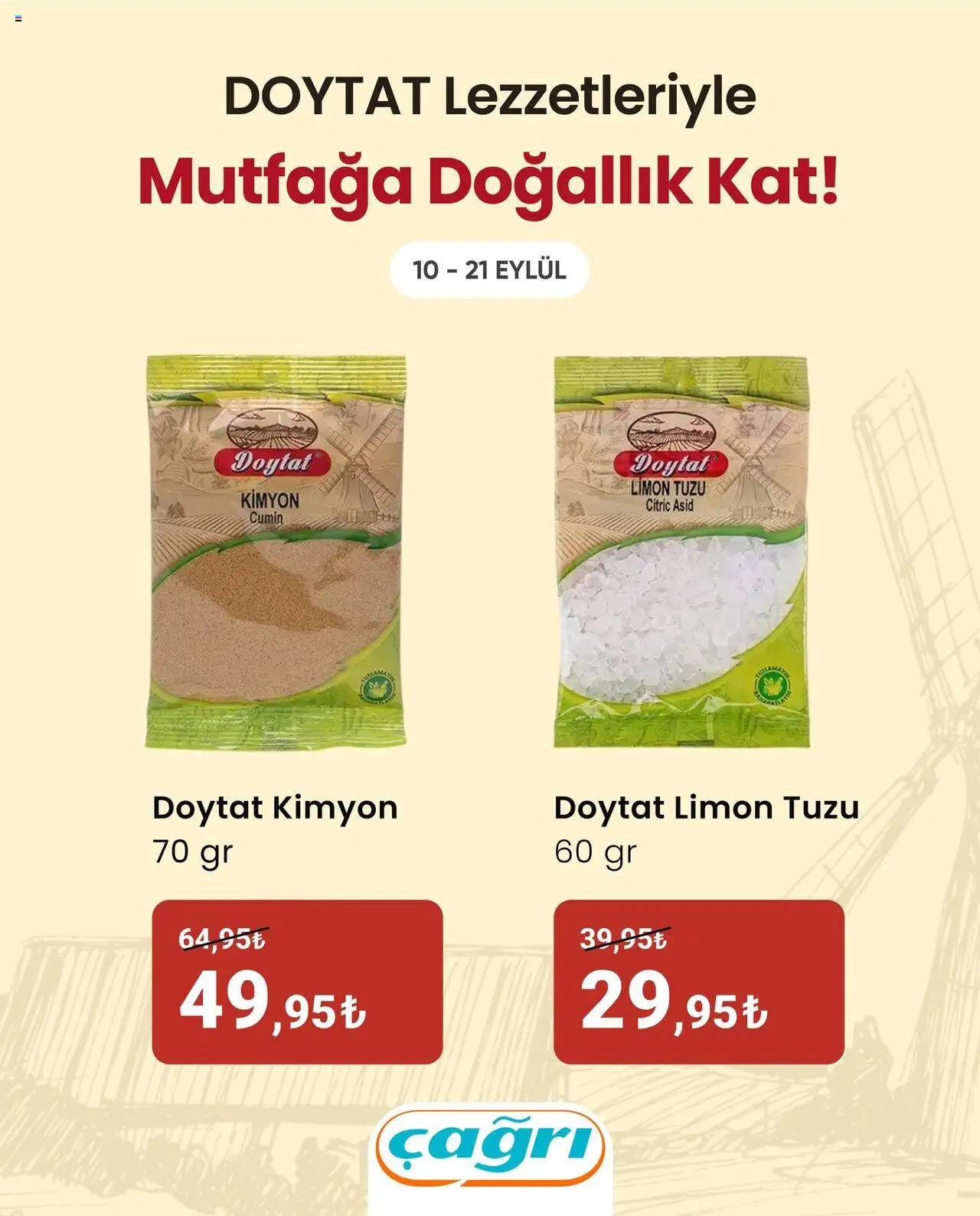 Çağrı Market İndirim Doytat - 10.09.2025 tarihinden itibaren geçerlidir | Sayfa: 3 | Ürünler: Limon