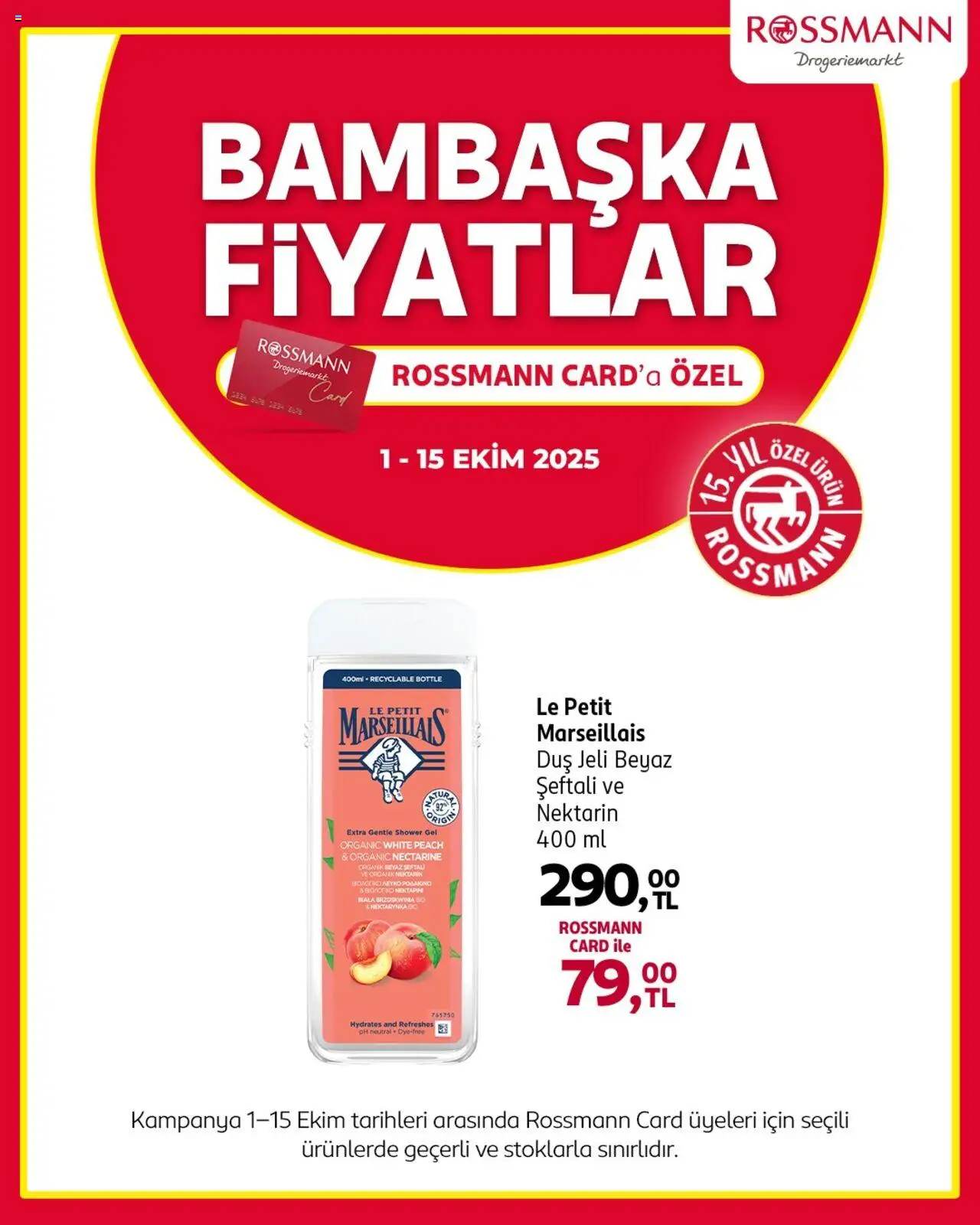 Rossmann Bambaşka Fiyatlar - 01.10.2025 tarihinden itibaren geçerlidir | Sayfa: 1 | Ürünler: Duş, Duş jeli, Şeftali, Nektarin