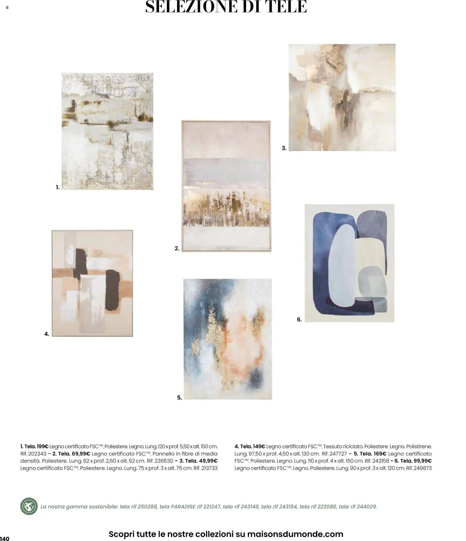 Volantino Maisons du Monde del 12.02.2026 | Pagina: 140