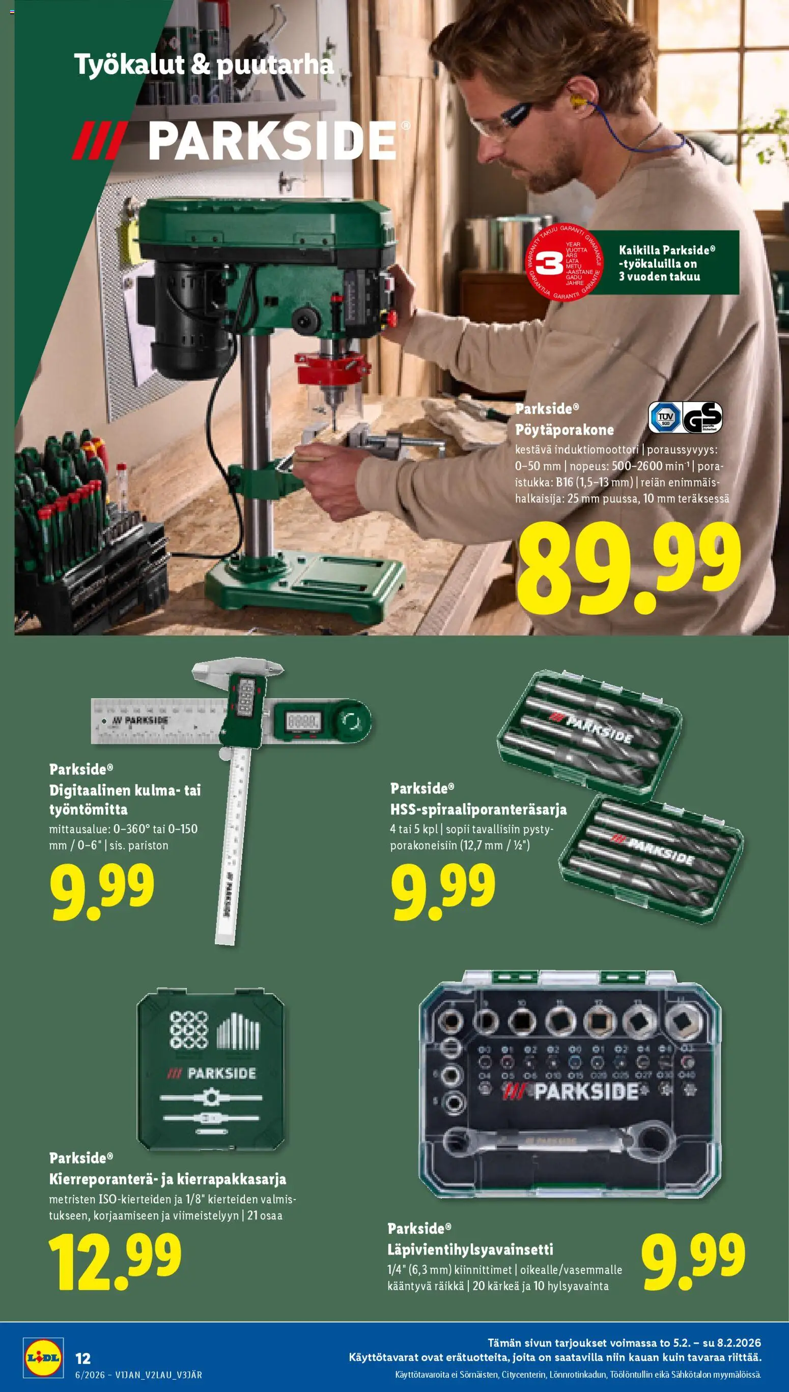 Lidl tarjoukset – voimassa 05.02.2026 alkaen | Sivu: 16 | Tuotteet: Räikkä, Pora