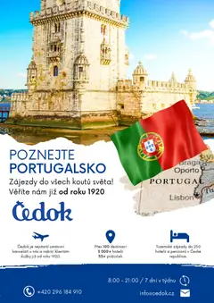 Náhled letáku Čedok katalog Portugalsko od 04.03.2026