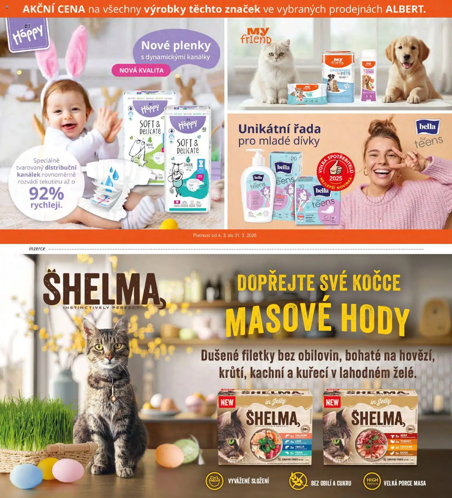Albert magazín od 01.03.2026 | Strana: 70 | Produkty: Plenky
