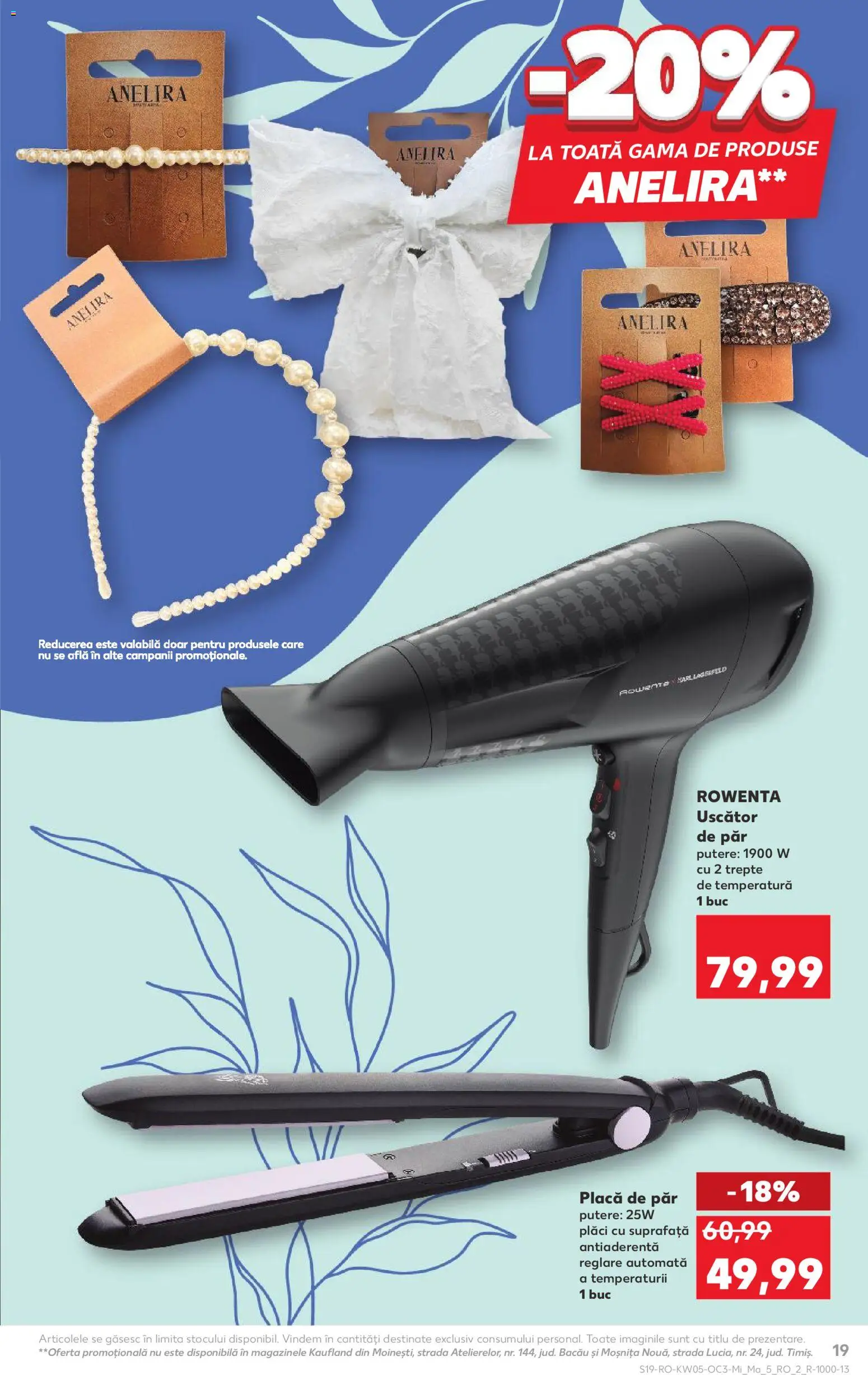 Noul catalog Kaufland – valabil de la 28.01.2026 | Pagină: 19 | Produse: Uscător, Uscător De Păr