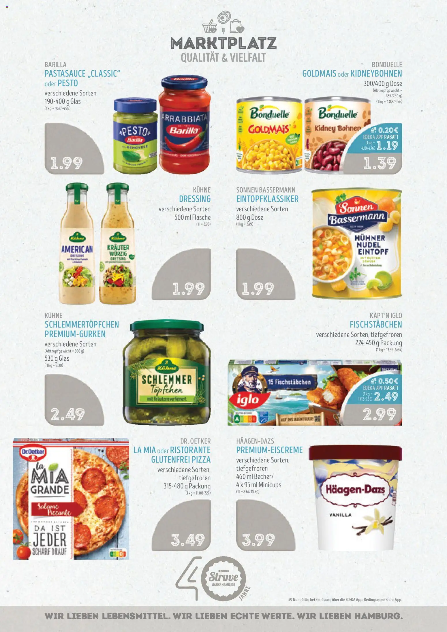 Edeka Struve Prospekt 	 – gültig ab 26.01.2026 | Seite: 13 | Produkte: Ristorante, Barilla, Dressing, Pizza