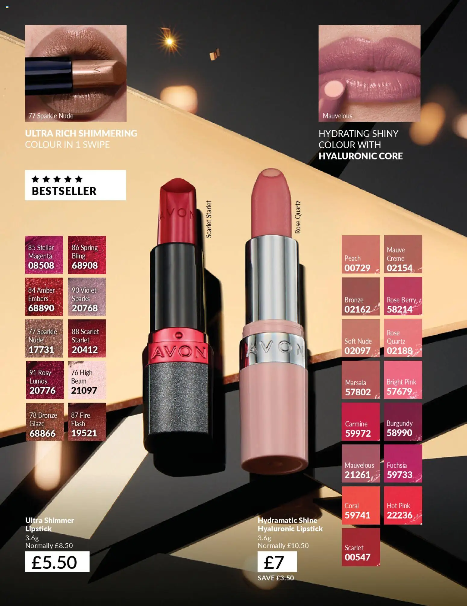 {H1} | Page: 284 | Products: Lipstick