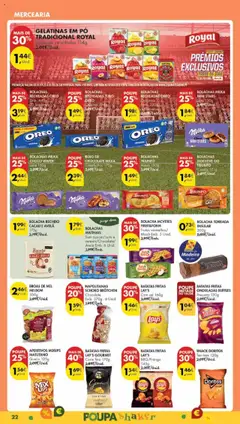 Pingo Doce Poupe Esta Semana Madeira │ válido de 02.09.2025 | Página: 22 | Produtos: Bolachas milka, Bolo, Chocolate, Batatas fritas