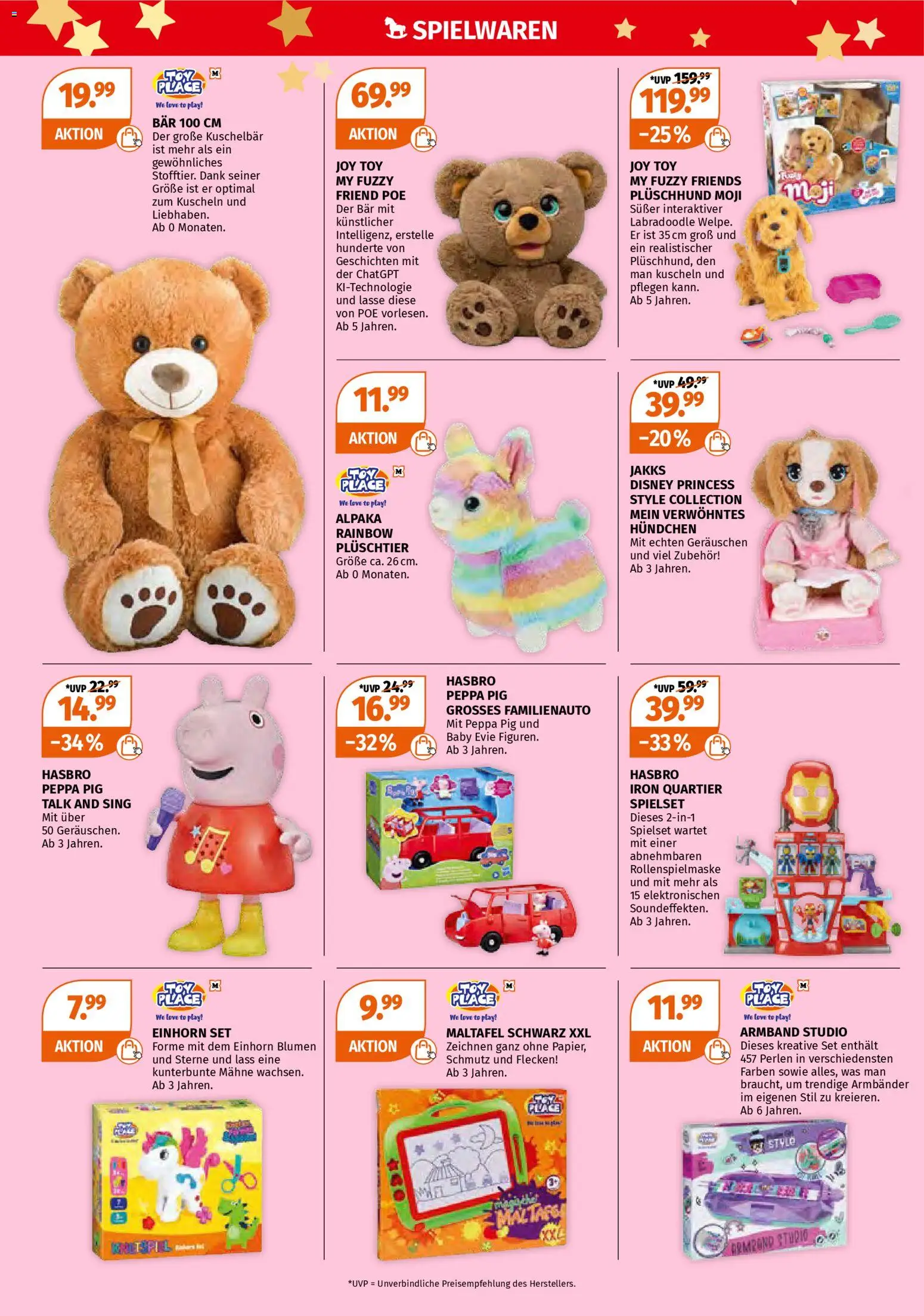 Müller Spielwaren für Groß und Klein – gültig ab 30.11.2025 | Seite: 4 | Produkte: Blumen