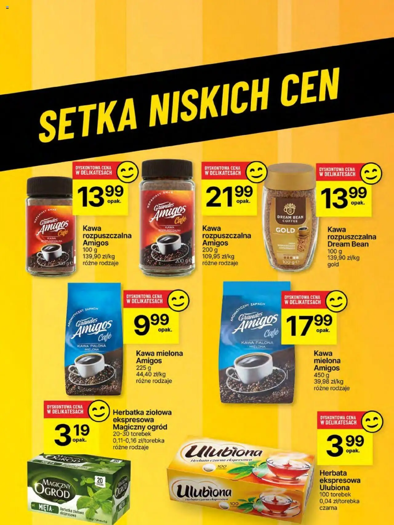 Delikatesy Centrum Gazetka - Sklepy Własne od 12.06.2025 | Strona: 65 | Produkty: Kawa rozpuszczalna, Zapach, Kawa, Herbata