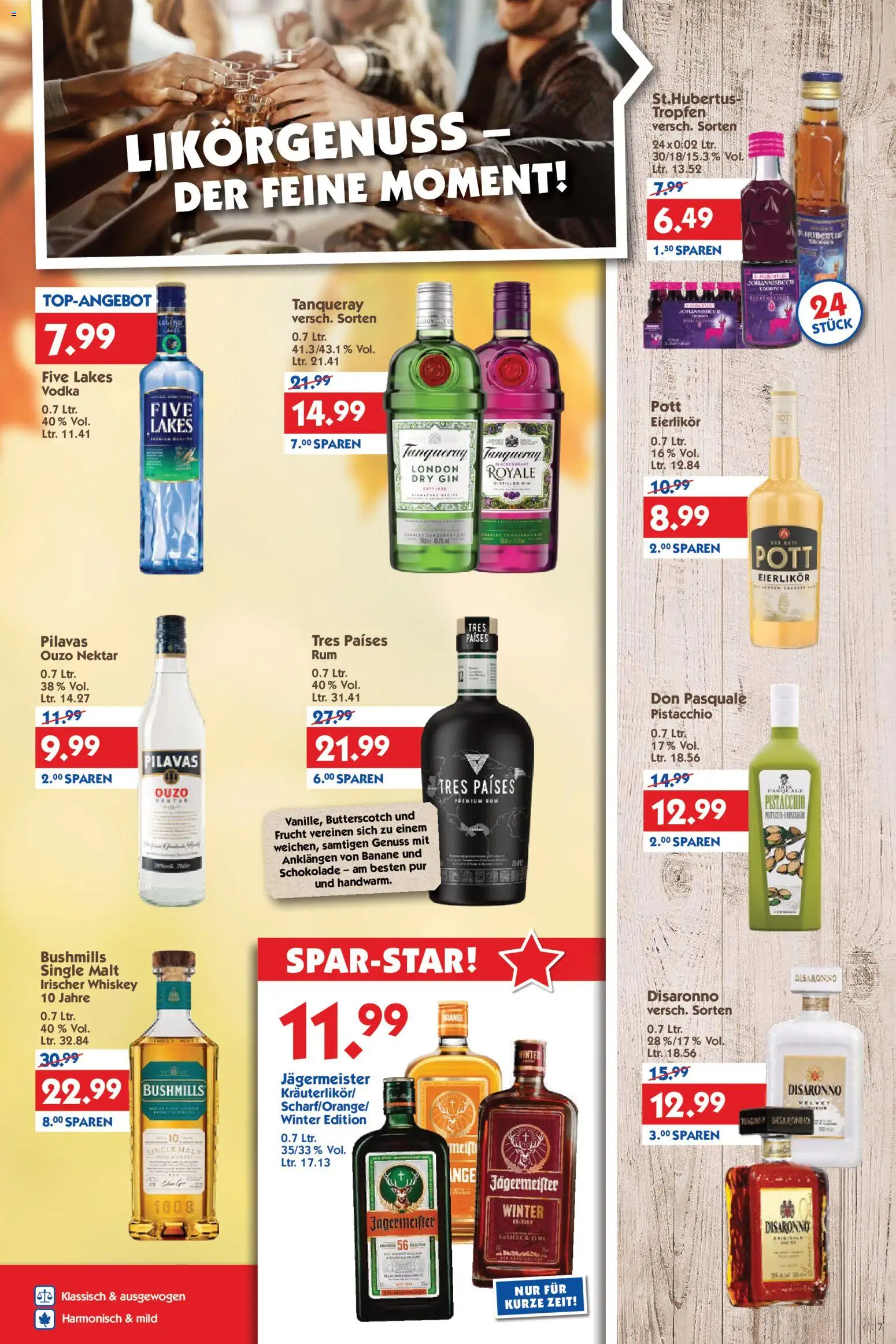 HOL’AB! Prospekt 	 – gültig ab 10.11.2025 | Seite: 7 | Produkte: Jägermeister, Vodka, Gin, Whiskey