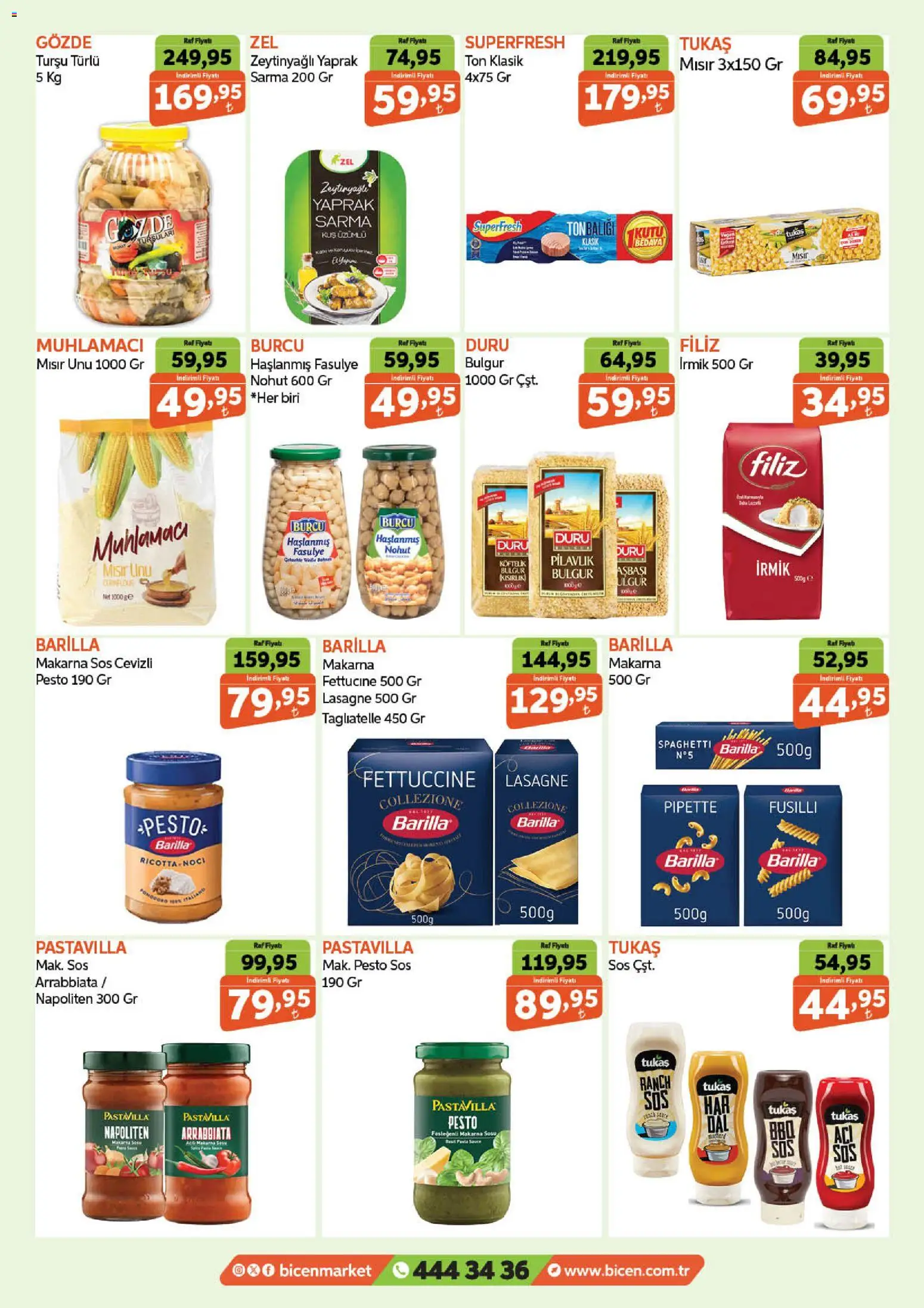 Biçen Market Katalog - 11.02.2026 tarihinden itibaren geçerlidir | Sayfa: 10 | Ürünler: Fasulye, Kutu, Sos, Mısır
