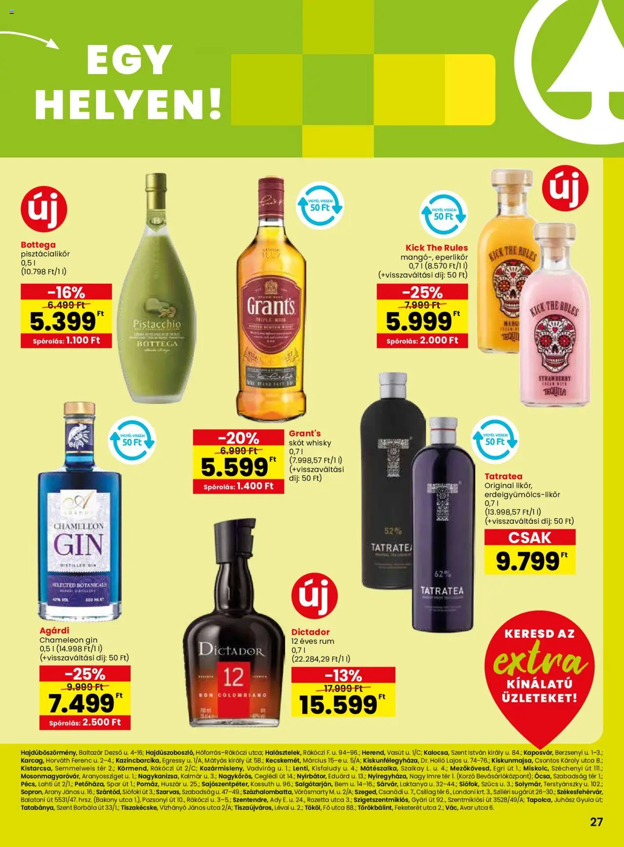 Interspar akciós ujság - amely érvényes a következő dátumtól: 14.08.2025 | Oldal: 8 | Termékek: Tequila, Rum, Gin, Whisky