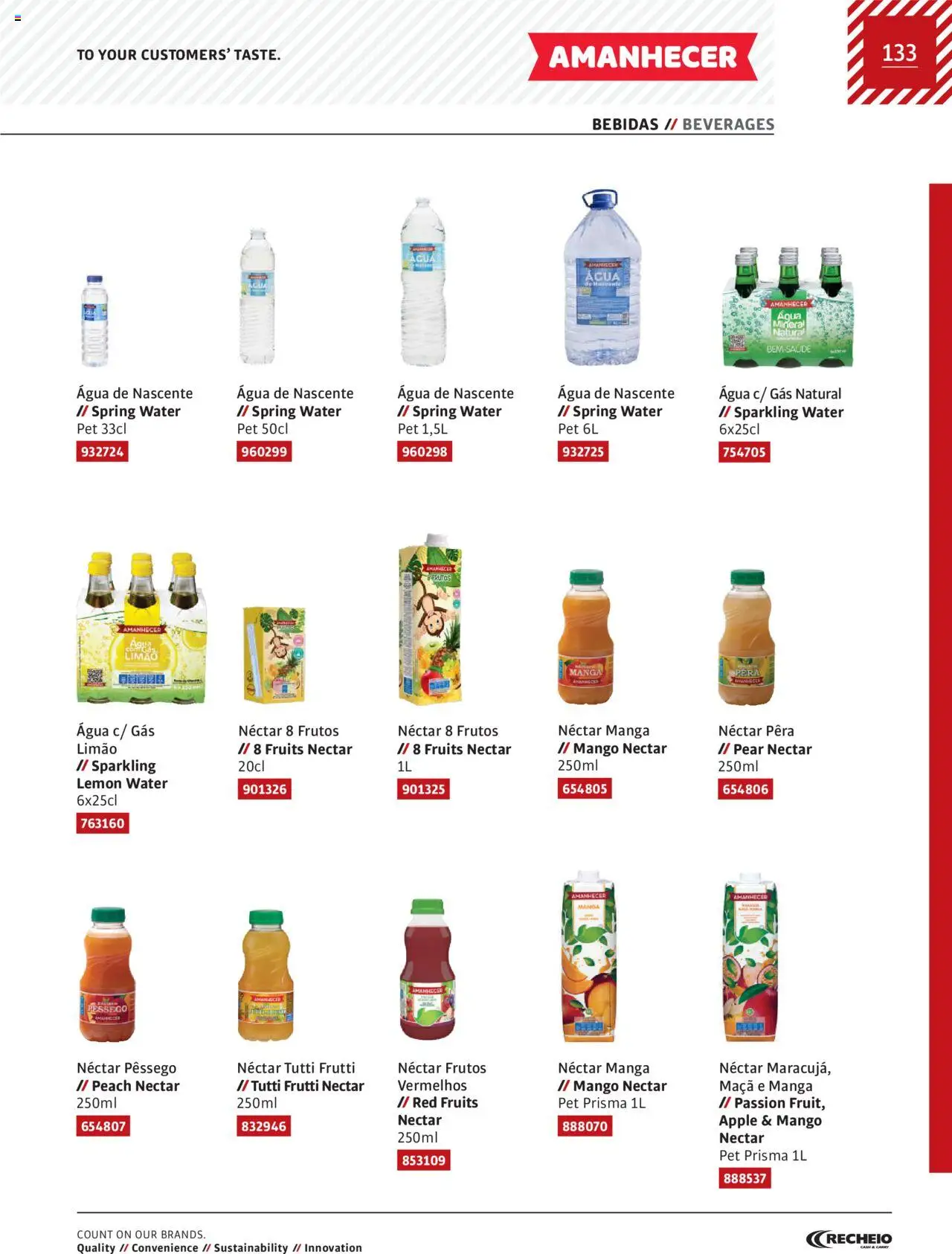 Recheio AS NOSSAS MARCAS │ válido de 19.12.2023 | Página: 133 | Produtos: Maça