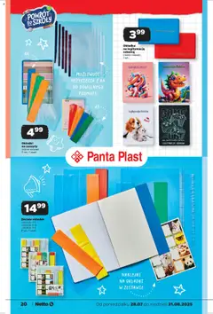 Netto gazetka - Katalog BTS od 28.07.2025 | Strona: 20 | Produkty: Naklejki