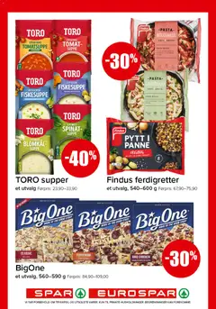 Forhåndsvisning av Spar kundeavis gyldig fra 26.01.2026 | Side: 5 | Produkter: Pasta, Gulrot, Purre, Blomkål