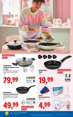 Noul catalog Lidl – valabil de la 08.09.2025 | Pagină: 62 | Produse: Tigaie, Cratiță, Accesorii bucătărie, Bucătărie