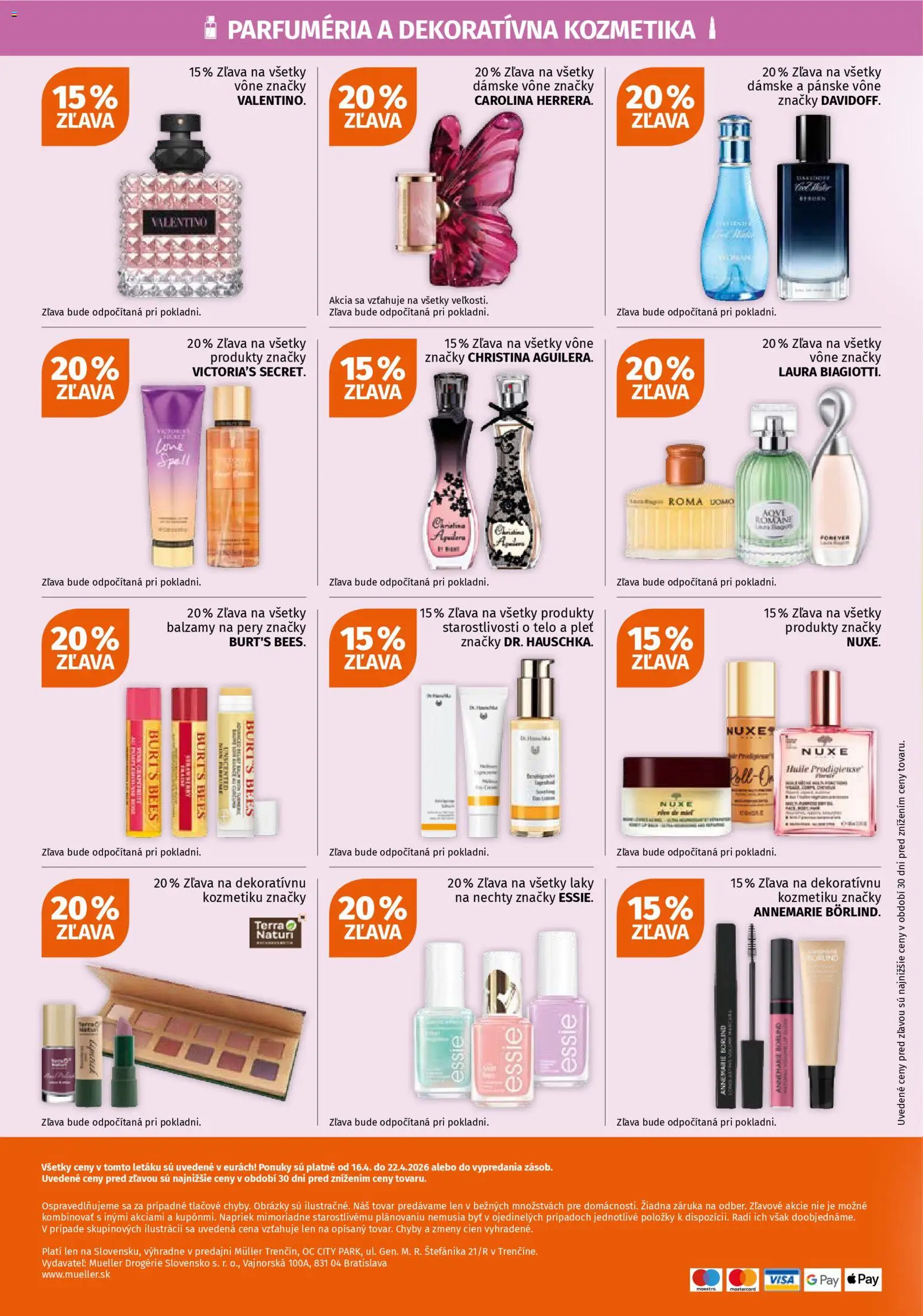 Nové Müller akcie – leták je platný od 16.04.2026 | Strana: 4