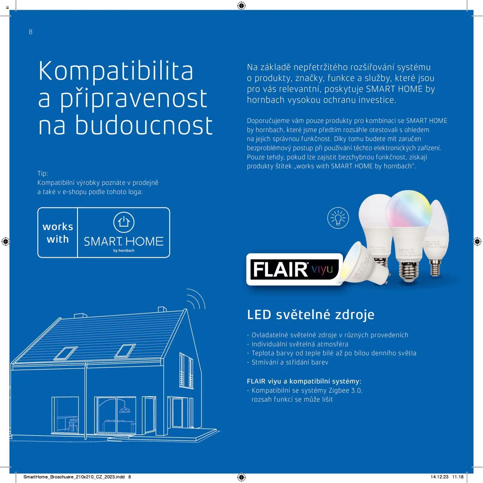 HORNBACH leták - SmartHome od 01.01.2026 | Strana: 8 | Produkty: Barvy, LED