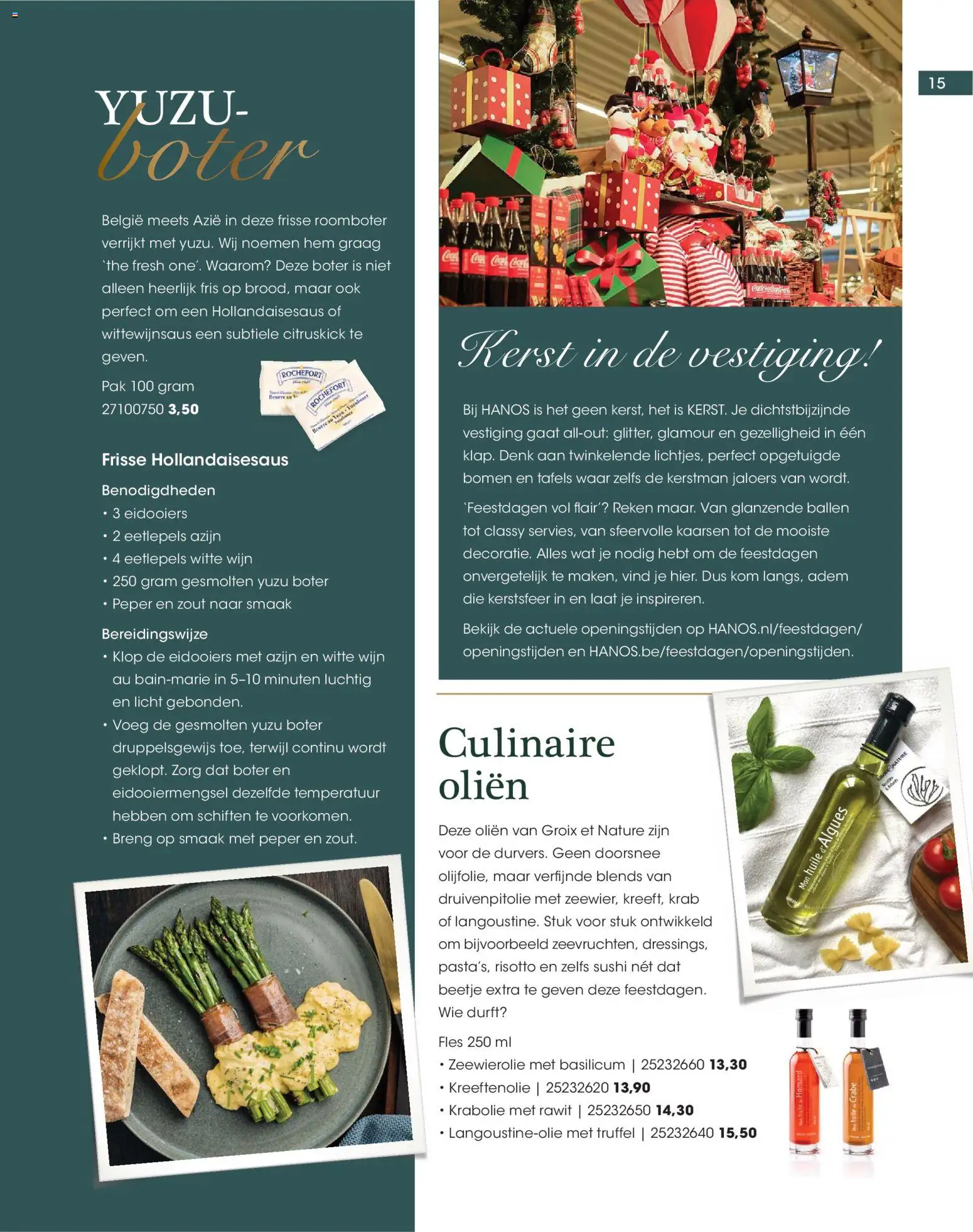 {H1} | Pagina: 15 | Producten: Boter, Fles, Kaarsen, Oliën