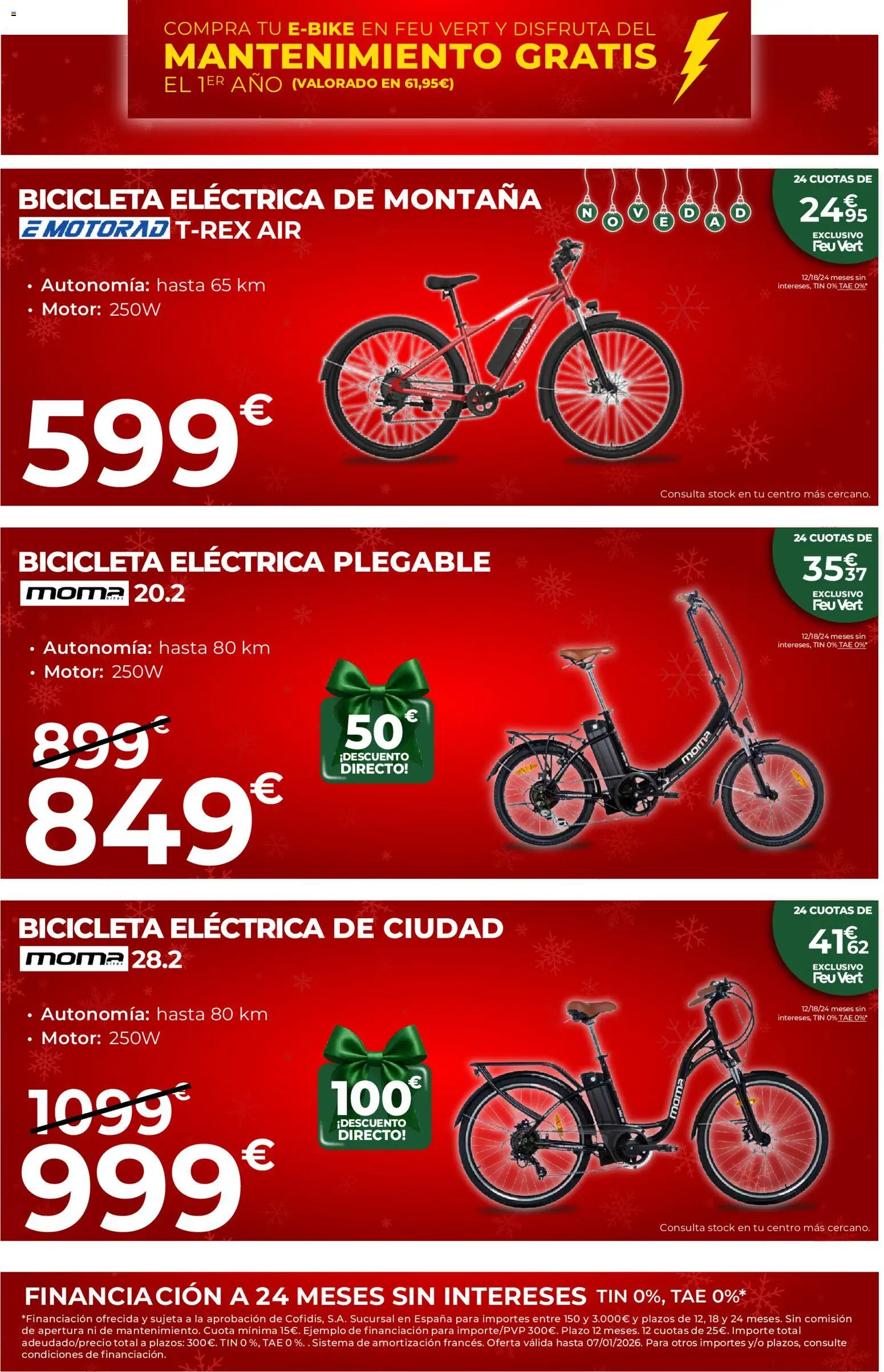 FeuVert folleto │ válido desde el 04.12.2025 | Página: 7 | Productos: Bicicleta, Bicicleta eléctrica