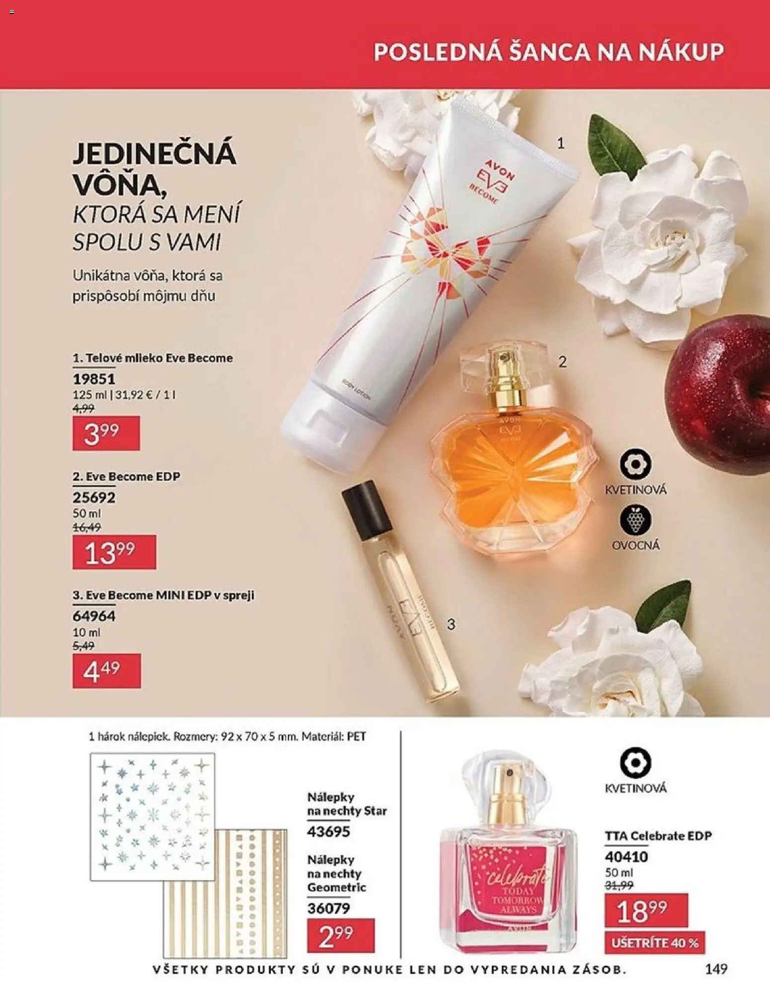 Nové Avon akcie – leták je platný od 01.02.2026 | Strana: 149 | Produkty: Mlieko, Telové mlieko