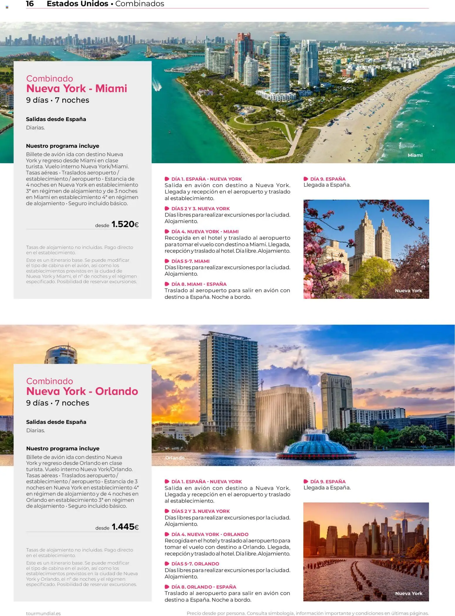 Viajes El Corte Inglés Norteamérica y Caribe │ válido desde el 01.01.2026 | Página: 16